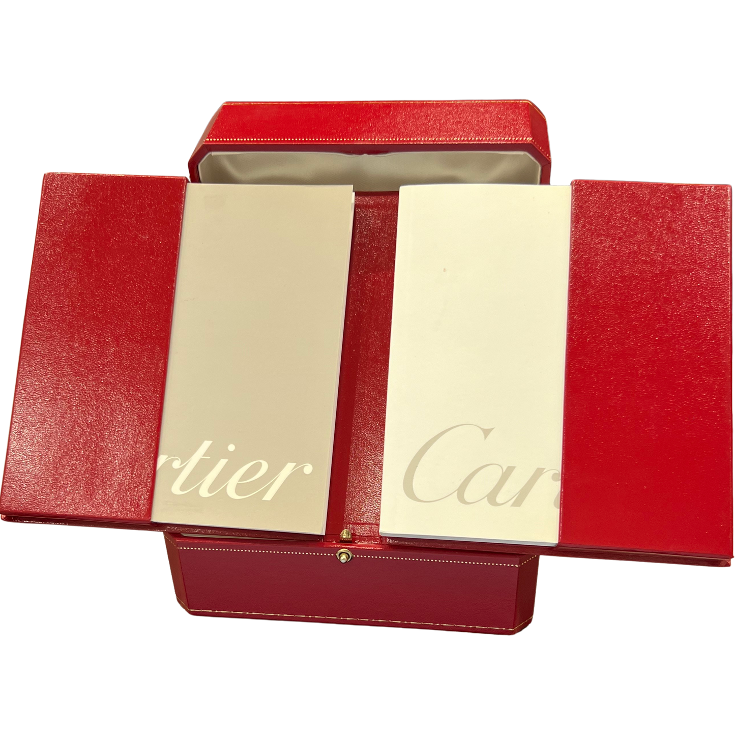 PAPERS Cartier Tank Americaine 18k White Gold 18x35mm Quartz 1713 Watch BOX