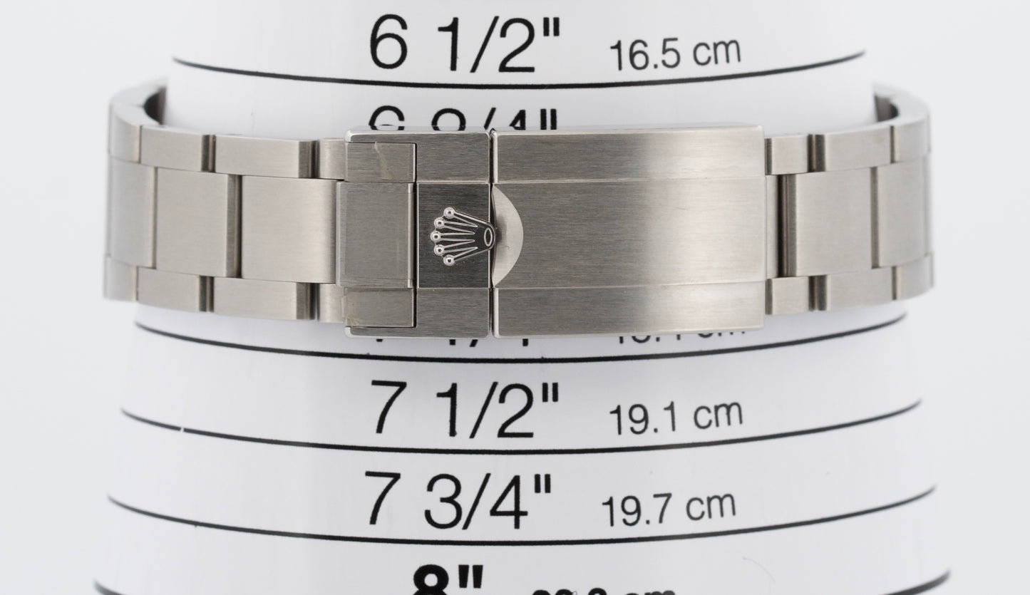 UNPOLISHED 2020 NFC PAPERS Rolex Explorer II 42mm POLAR WHITE Orange 216570 BOX