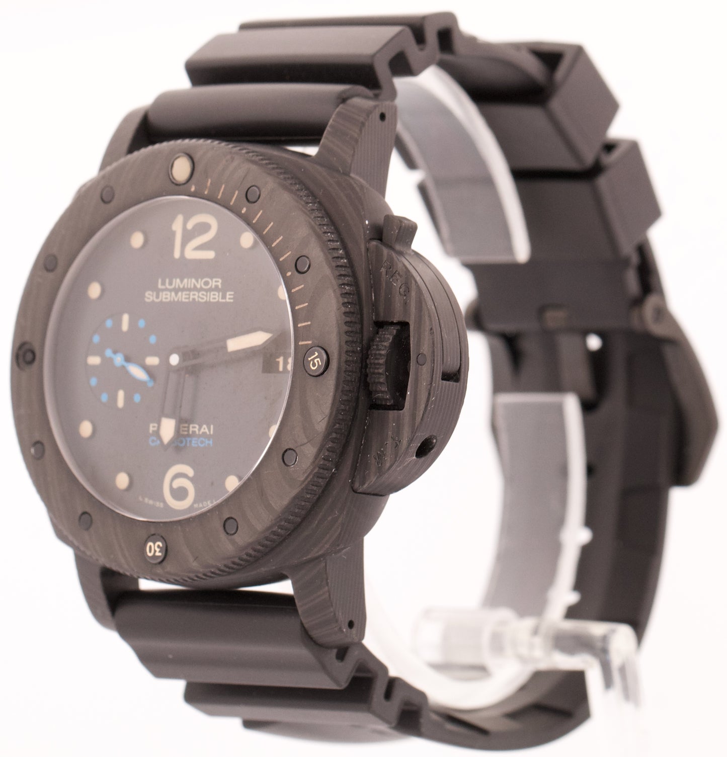 PAPERS Panerai Submersible 1950 3-Days PAM616 Carbotech 47mm Black PAM00616 BOX