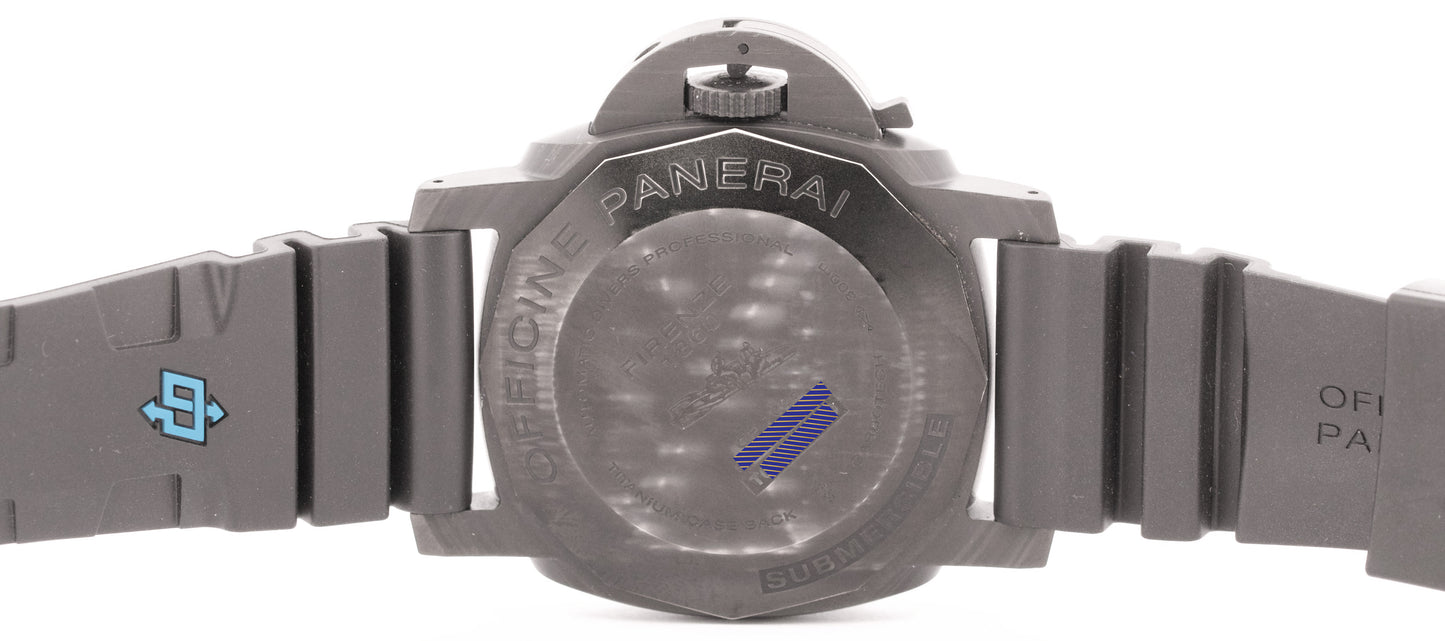 PAPERS Panerai Submersible 1950 3-Days PAM616 Carbotech 47mm Black PAM00616 BOX