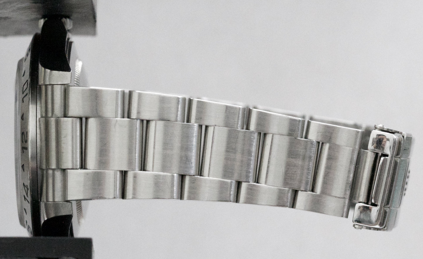 UNPOLISHED Rolex Explorer II 40mm WHITE 3168 Steel No-Holes REHAUT 16570 Watch