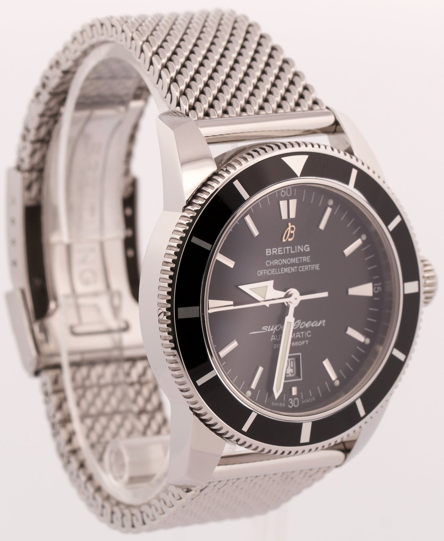 Breitling Superocean Heritage BLACK Automatic Stainless Steel Date 46mm A17320