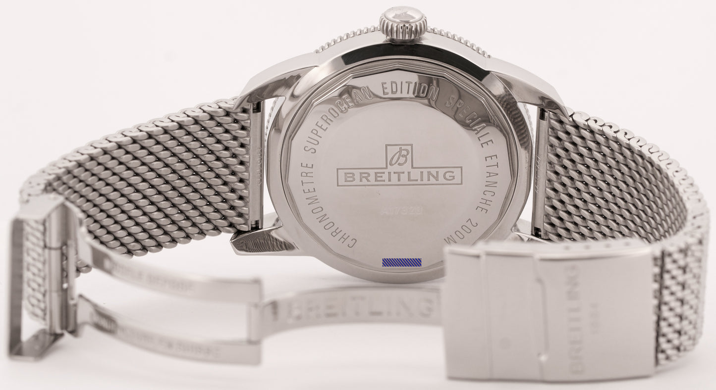 Breitling Superocean Heritage BLACK Automatic Stainless Steel Date 46mm A17320