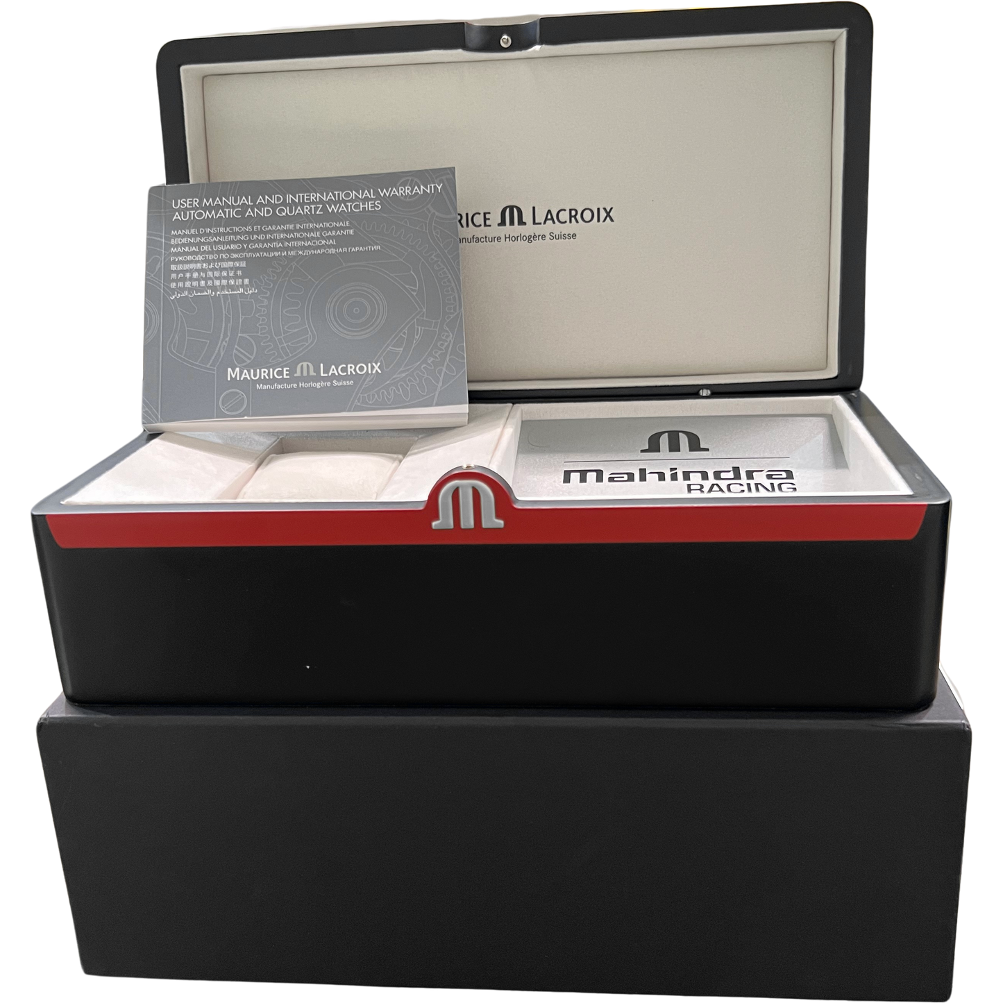 PAPERS Maurice Lacroix Aikon MAHINDRA DIAMOND Skeleton Chronograph AI6098 BOX