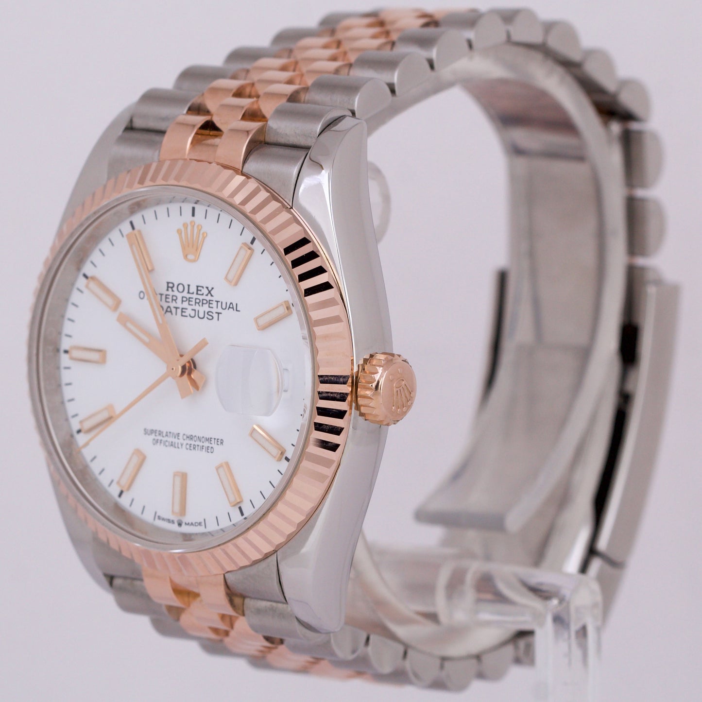 PAPERS Rolex Yacht-Master Rhodium Stainless Steel Platinum Date 40mm 116622 B+P