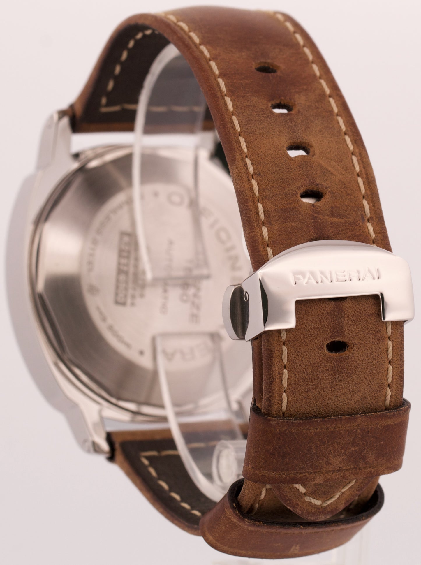 MINT Panerai Luminor Marina PAM 104 BLACK Stainless Steel Leather 44mm PAM00104