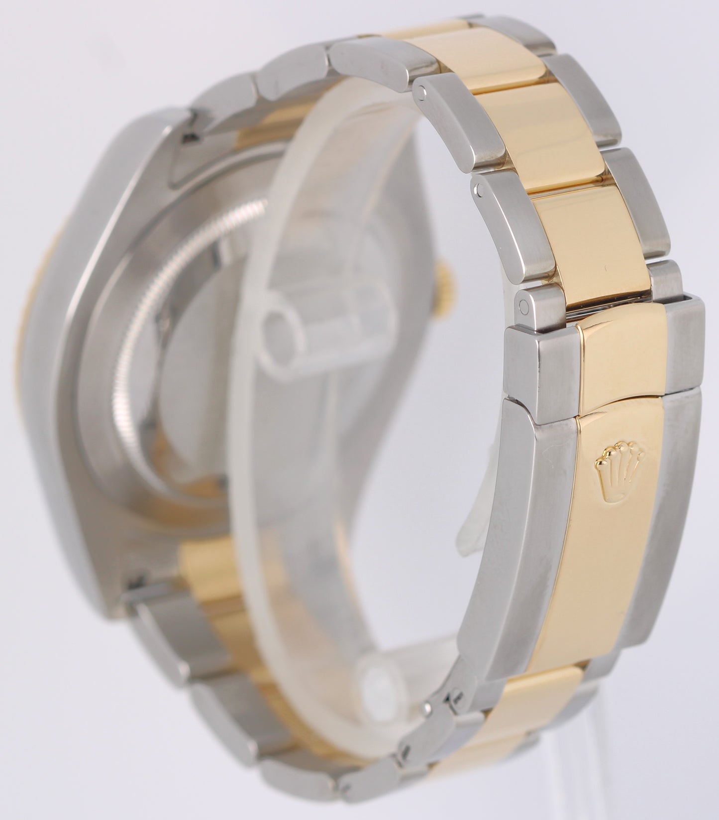 Rolex DateJust II Two-Tone 18K Yellow Gold Steel Black Roman 41mm 116333 Watch