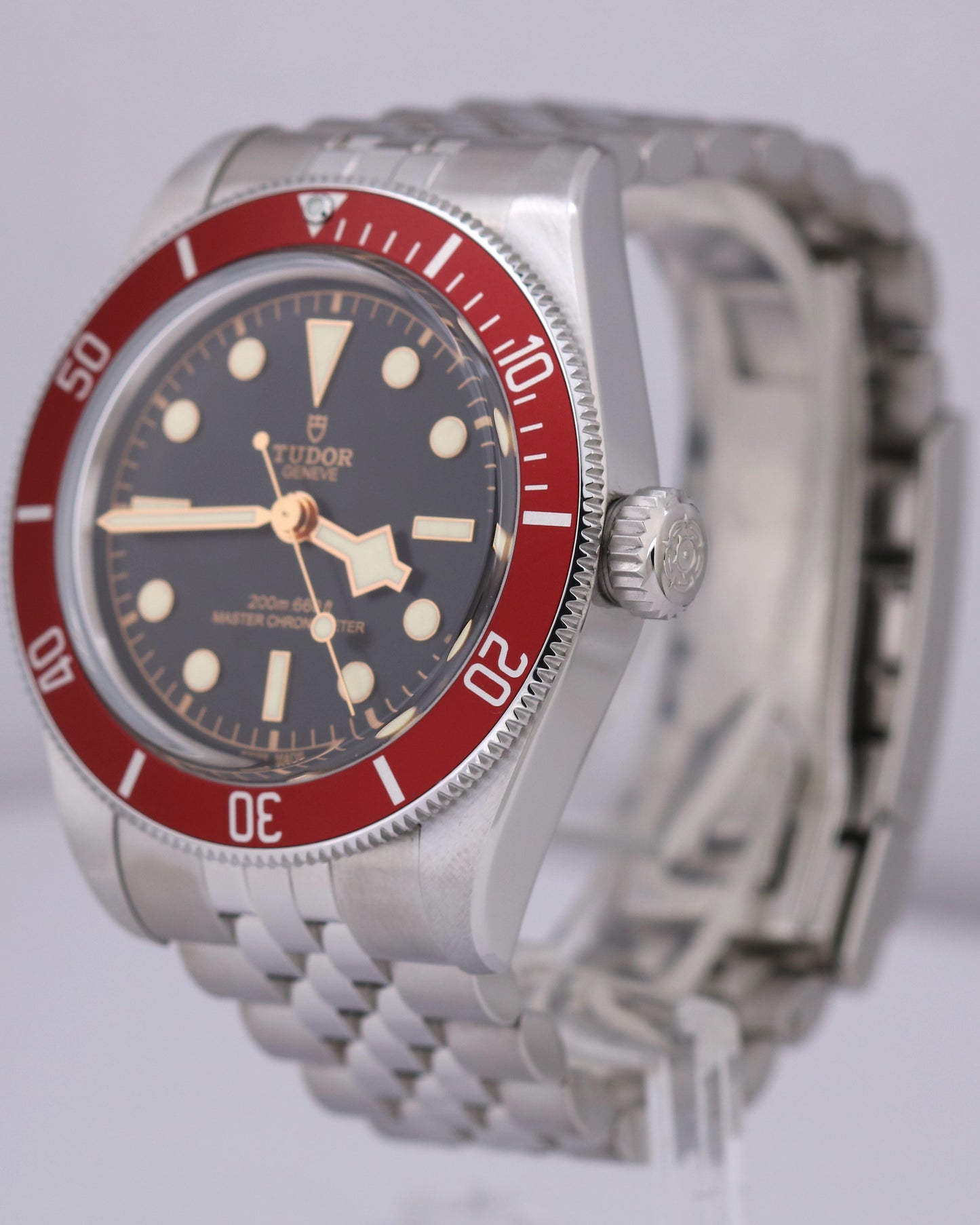 2023 PAPERS Tudor Black Bay Stainless Steel Red Black 41mm 7941A1A0RU Watch BOX
