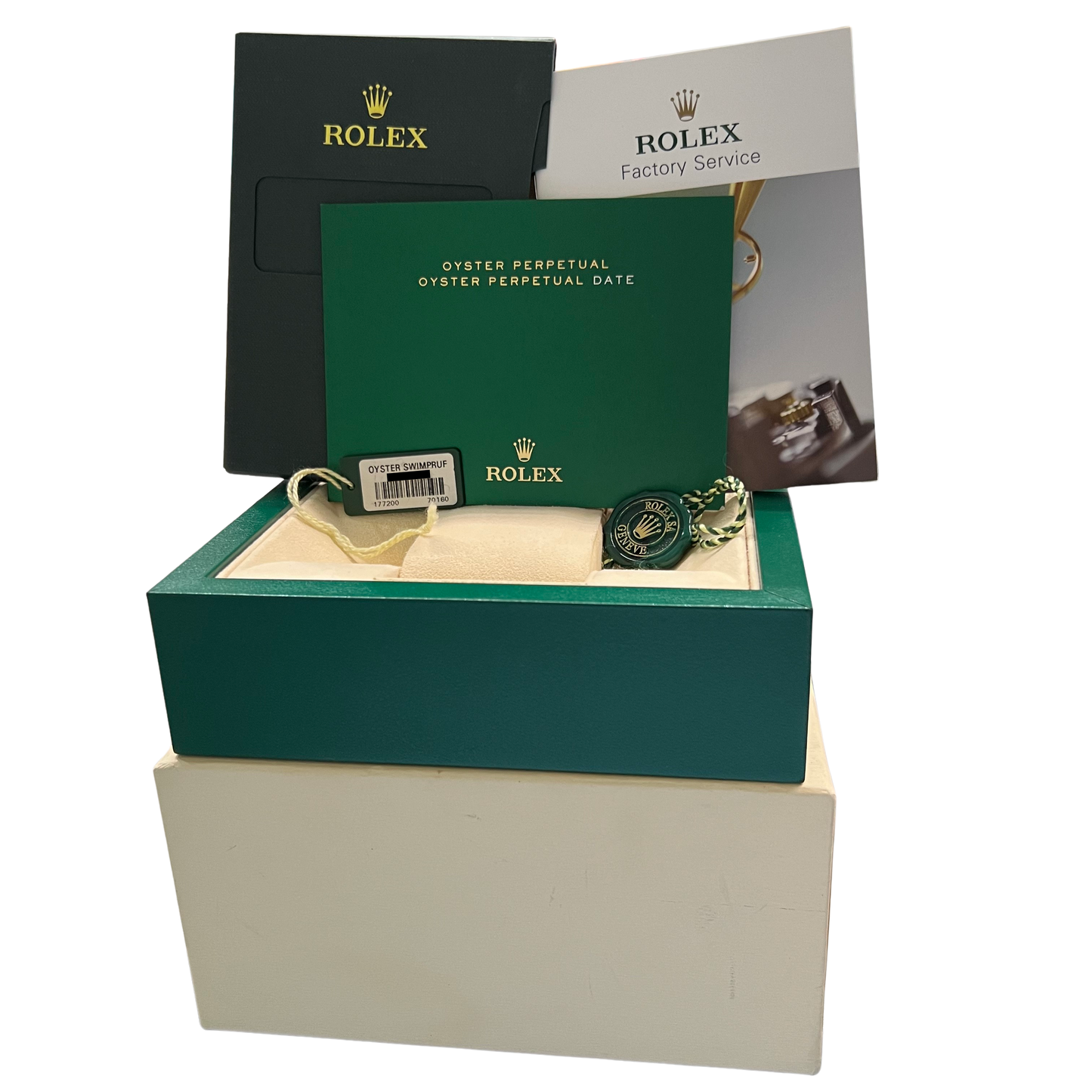 Ladies Rolex Oyster Perpetual 31 Silver Stainless Steel 31mm Watch 177200 BOX