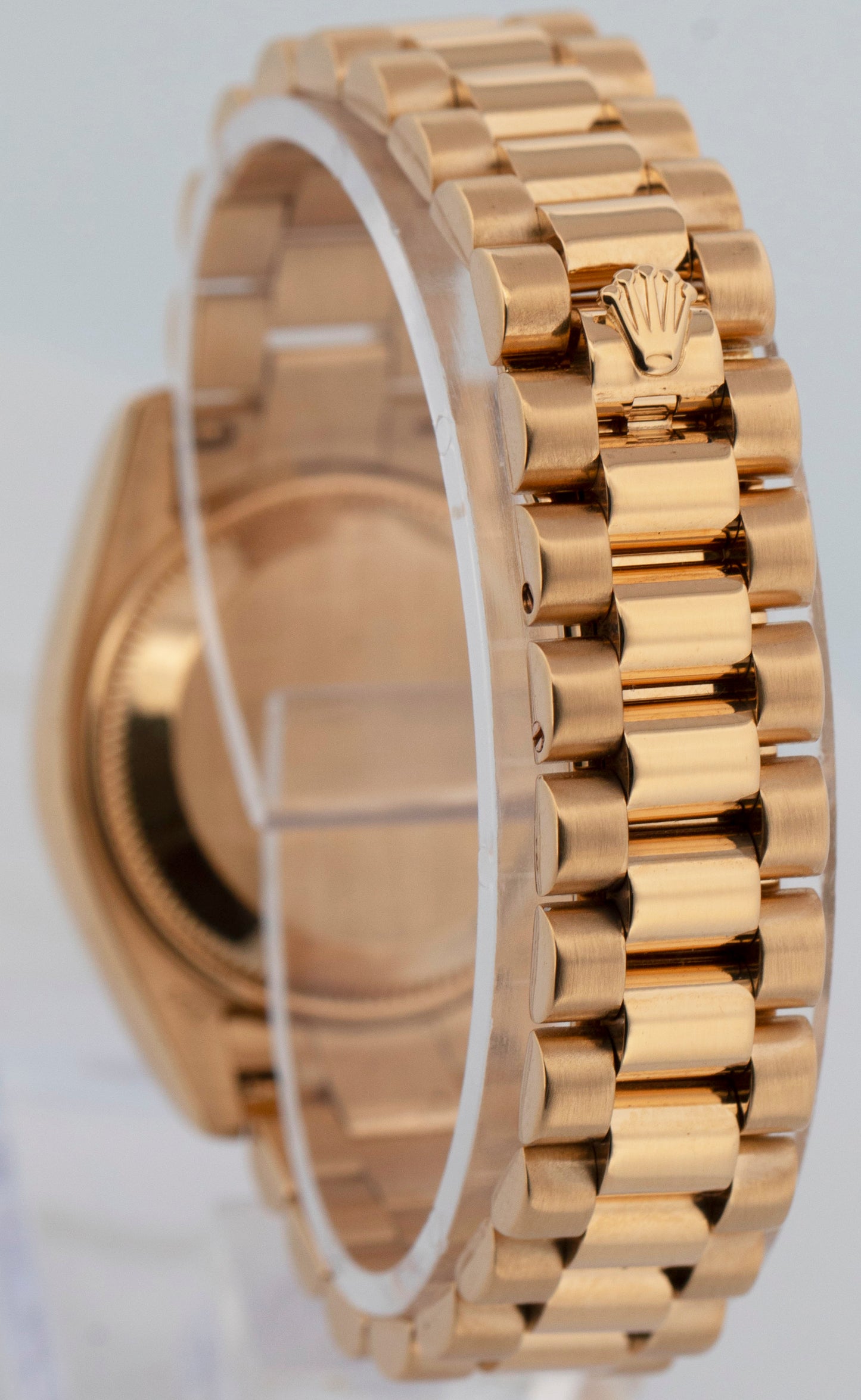 MINT PAPERS Rolex DateJust President MOP DIAMOND 26mm 18K Yellow Gold 179178 BOX