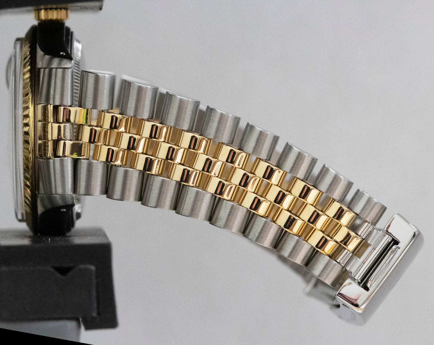 Rolex DateJust 36mm Champagne Two-Tone Jubilee 18K Yellow Gold Steel Watch 16013