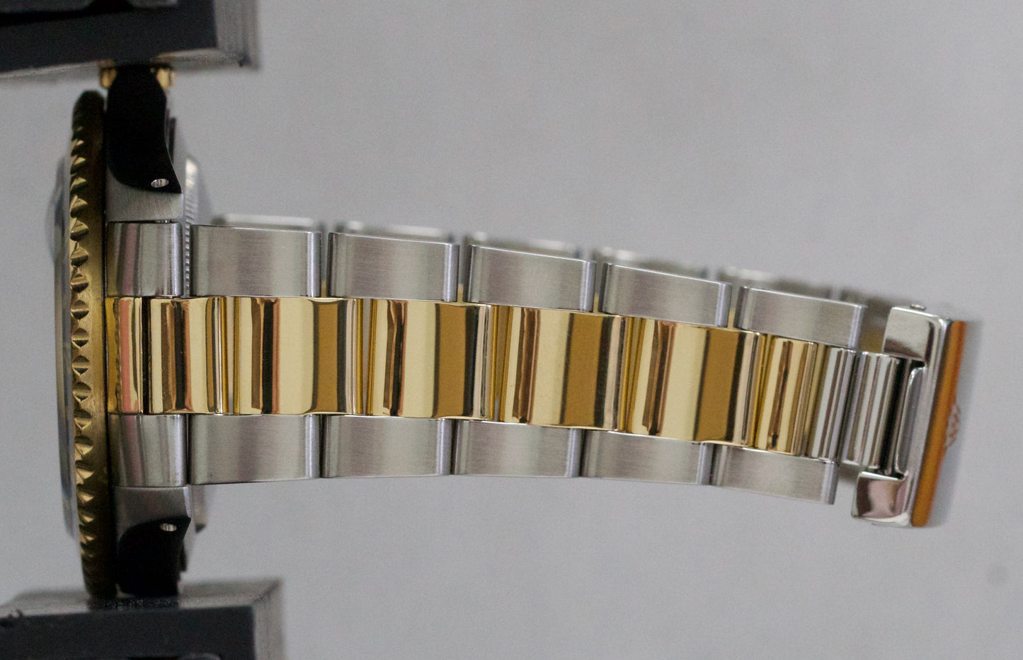 Rolex GMT-Master II BLACK 18K Yellow Gold Stainless Steel OYSTER 40mm 16713 BOX
