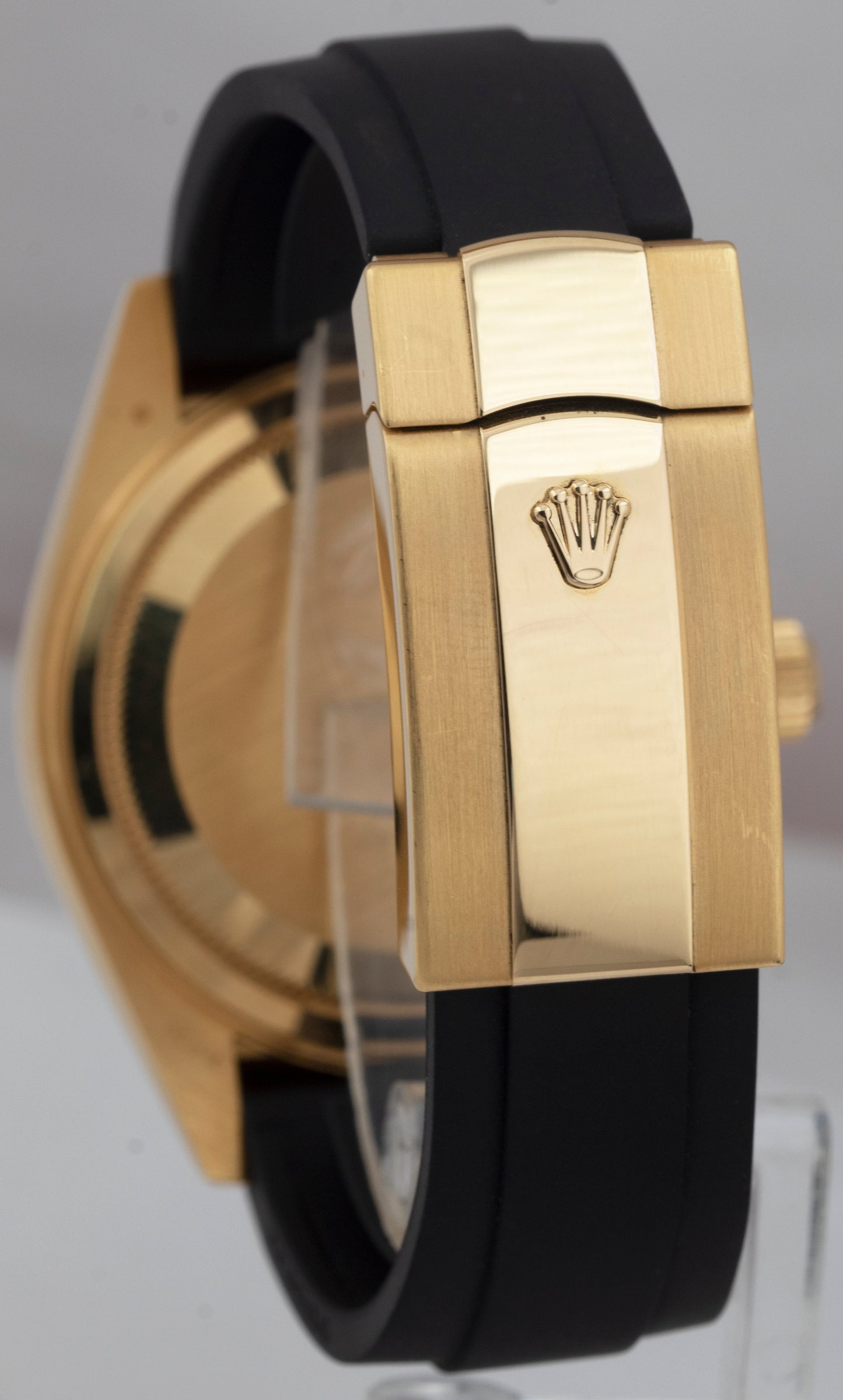 2021 Rolex Sky-Dweller 18K Gold Yellow Oysterflex INTENSE WHITE 42mm 326238 B+P