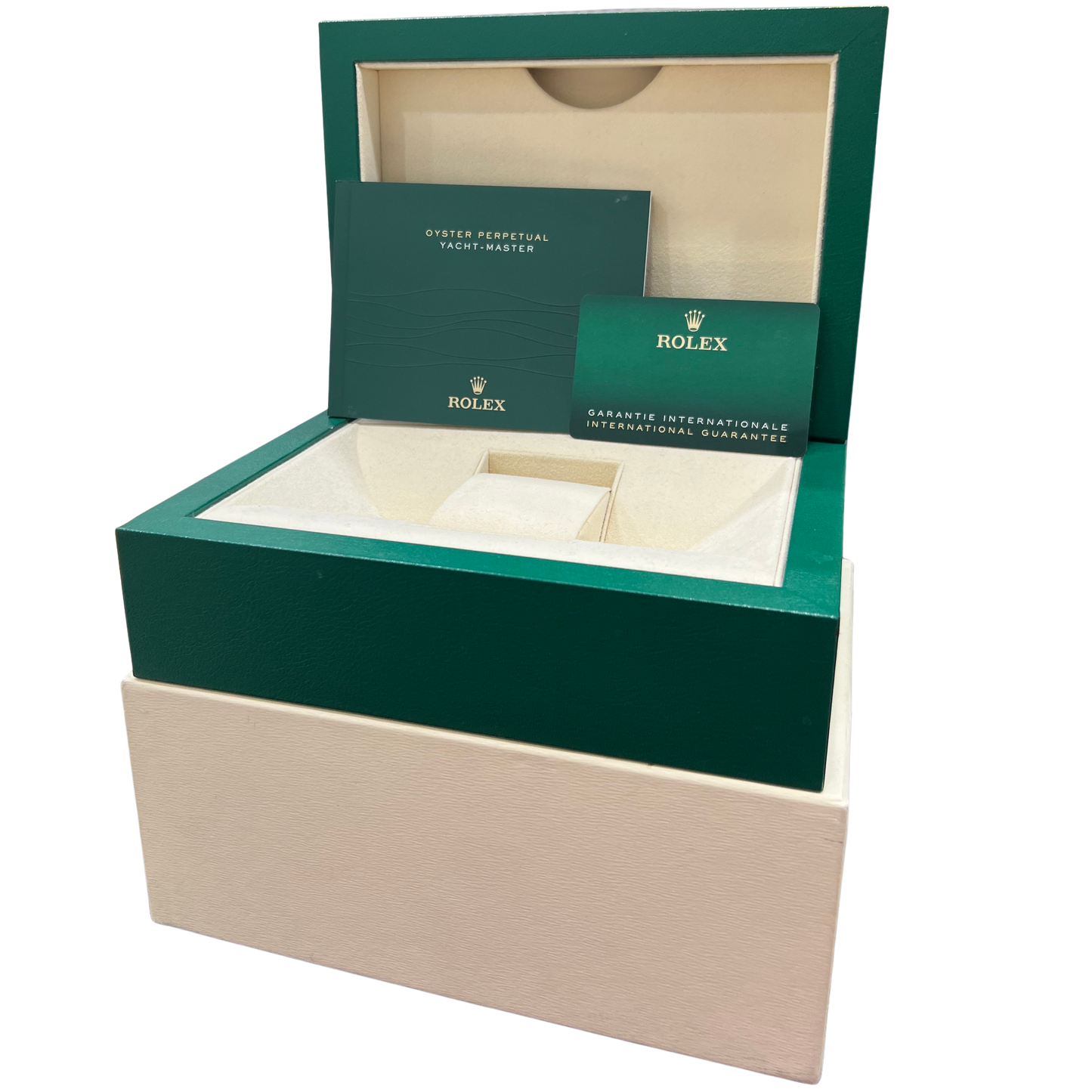 2022 PAPERS Rolex Yacht-Master II NEW HANDS 44mm Blue 116680 Stainless Watch BOX