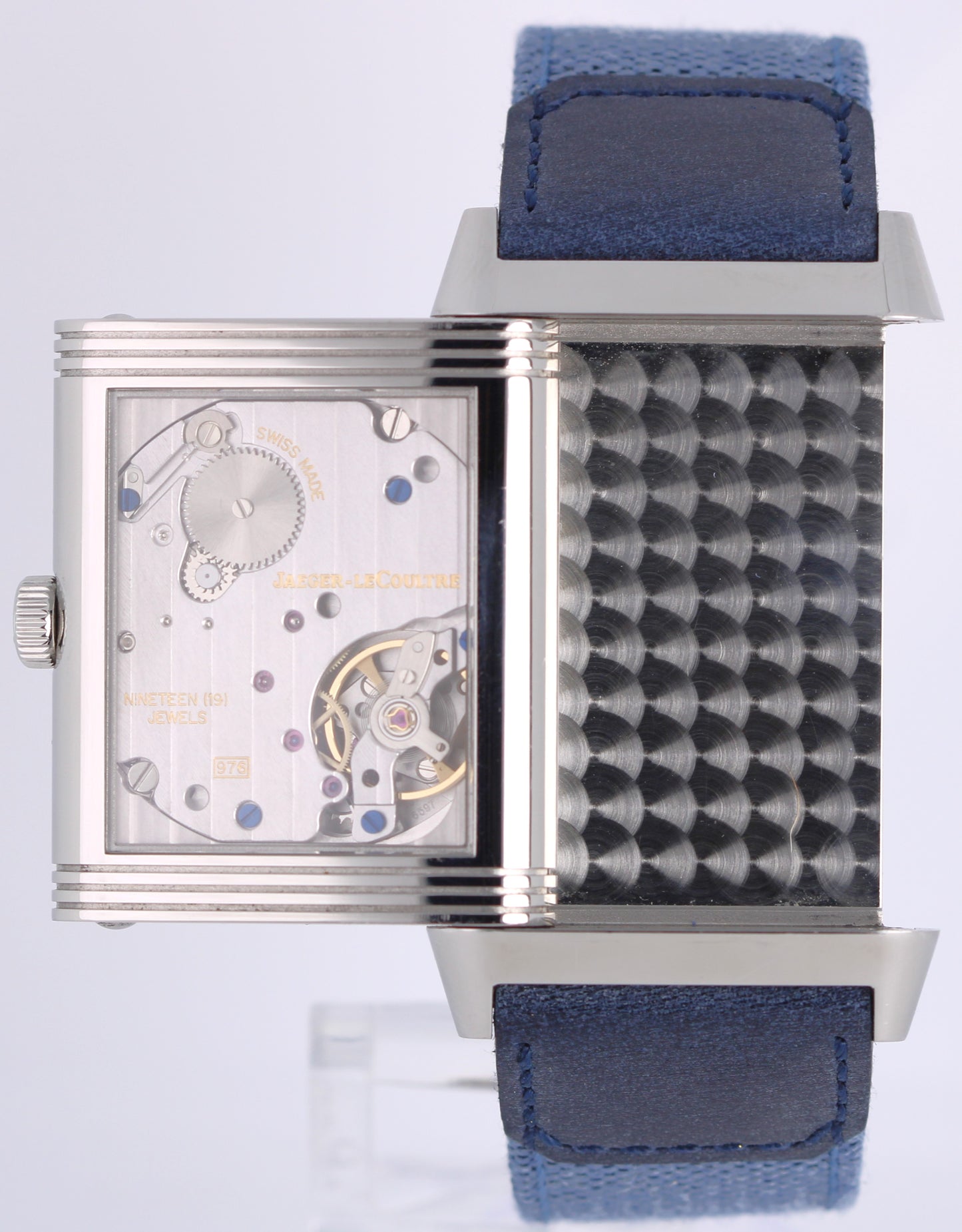 Jaeger-LeCoultre Reverso Steel Silver 48mmX30mm 273.8.04 Manual Watch BOX