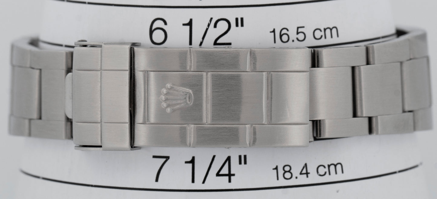 2022 RSC PAPERS Rolex Sea-Dweller 40mm BLACK Steel NO-HOLES Date Watch 16600 BOX