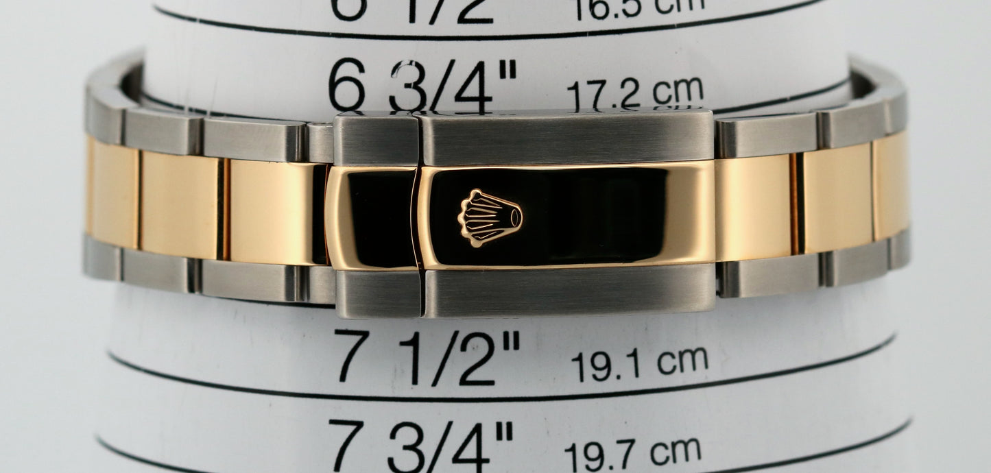 Rolex Datejust II 2 WIMBLEDON Rhodium 18K Gold OYSTER Steel Roman 41mm 116333