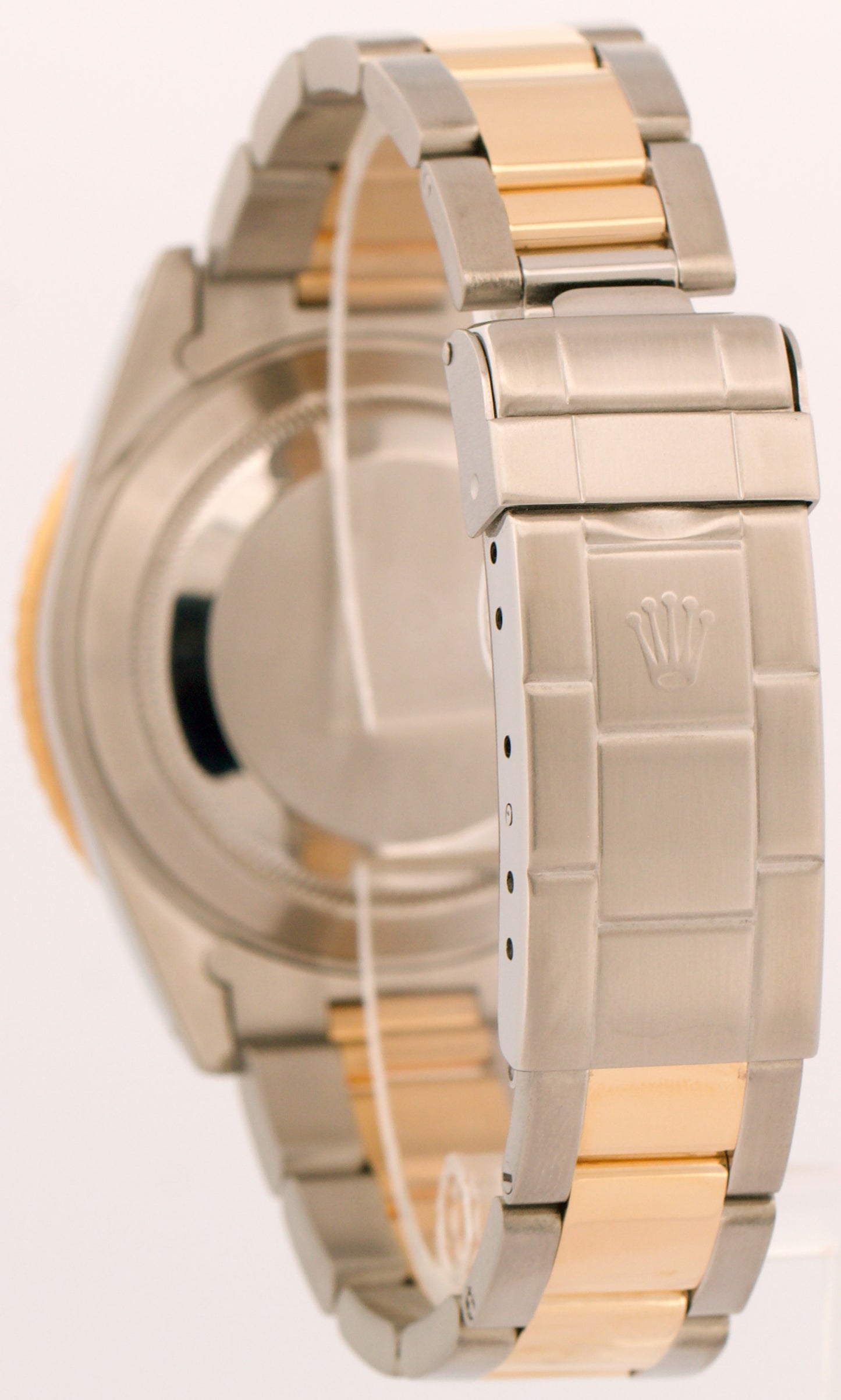 Rolex Submariner Date 40mm BLUE 18K Yellow Gold Stainless Steel 16613 Watch