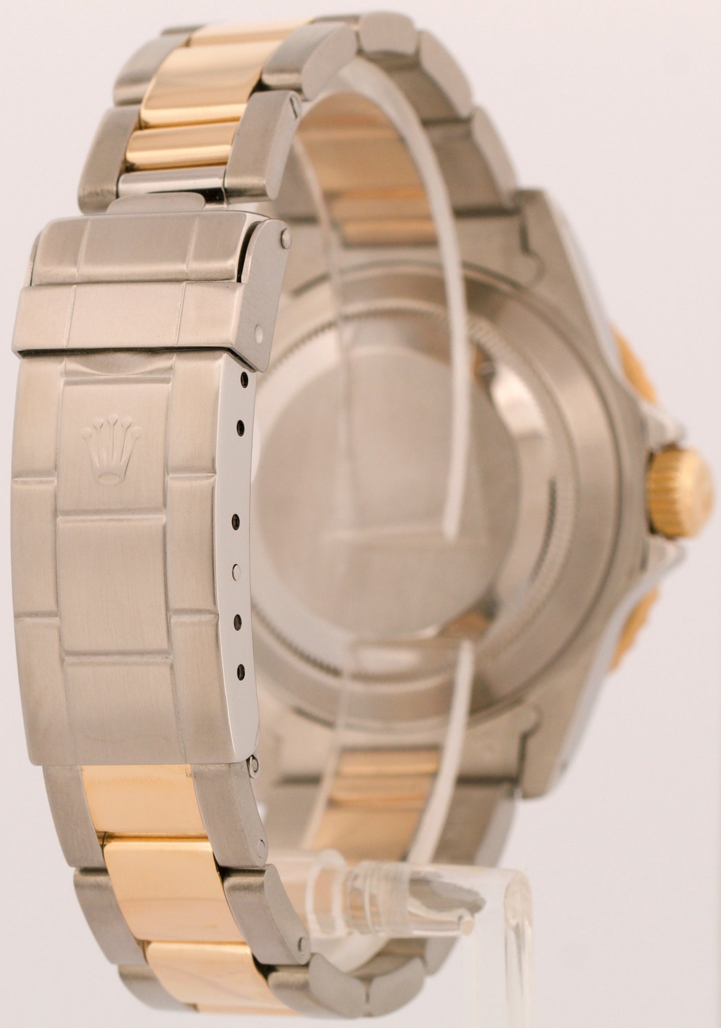 Rolex Submariner Date 40mm BLUE 18K Yellow Gold Stainless Steel 16613 Watch