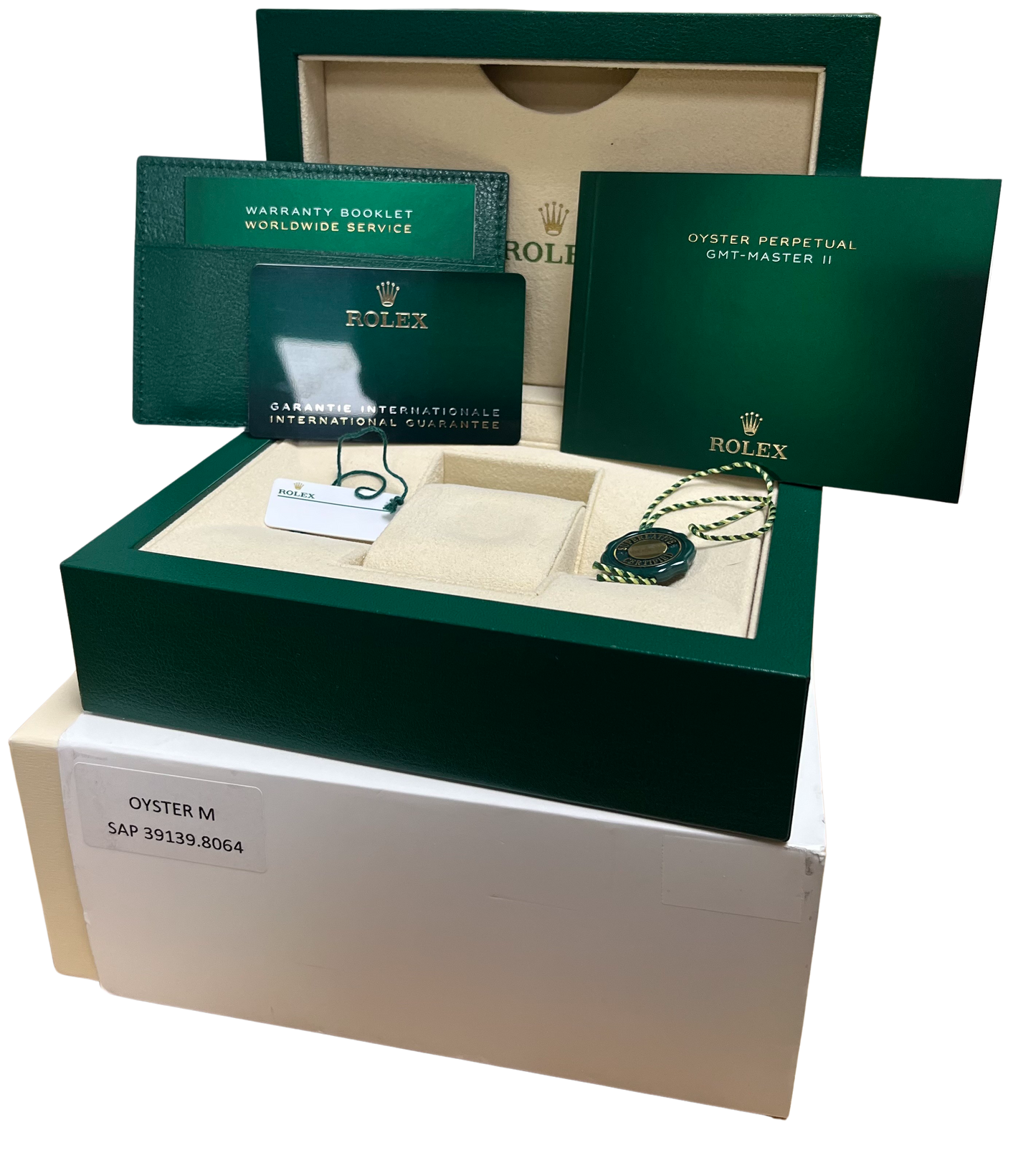 NEW 2024 Rolex GMT-Master II GREEN SPRITE Steel Oyster Watch 126720 VTNR BOX