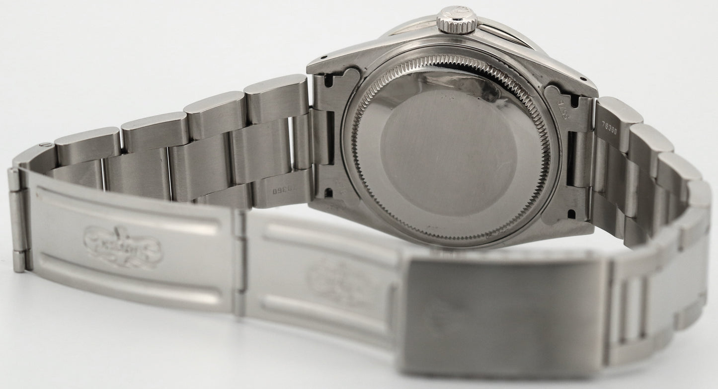 Rolex DateJust 36mm MOTHER OF PEARL DIAMOND BEZEL Stainless Steel OYSTER 16013