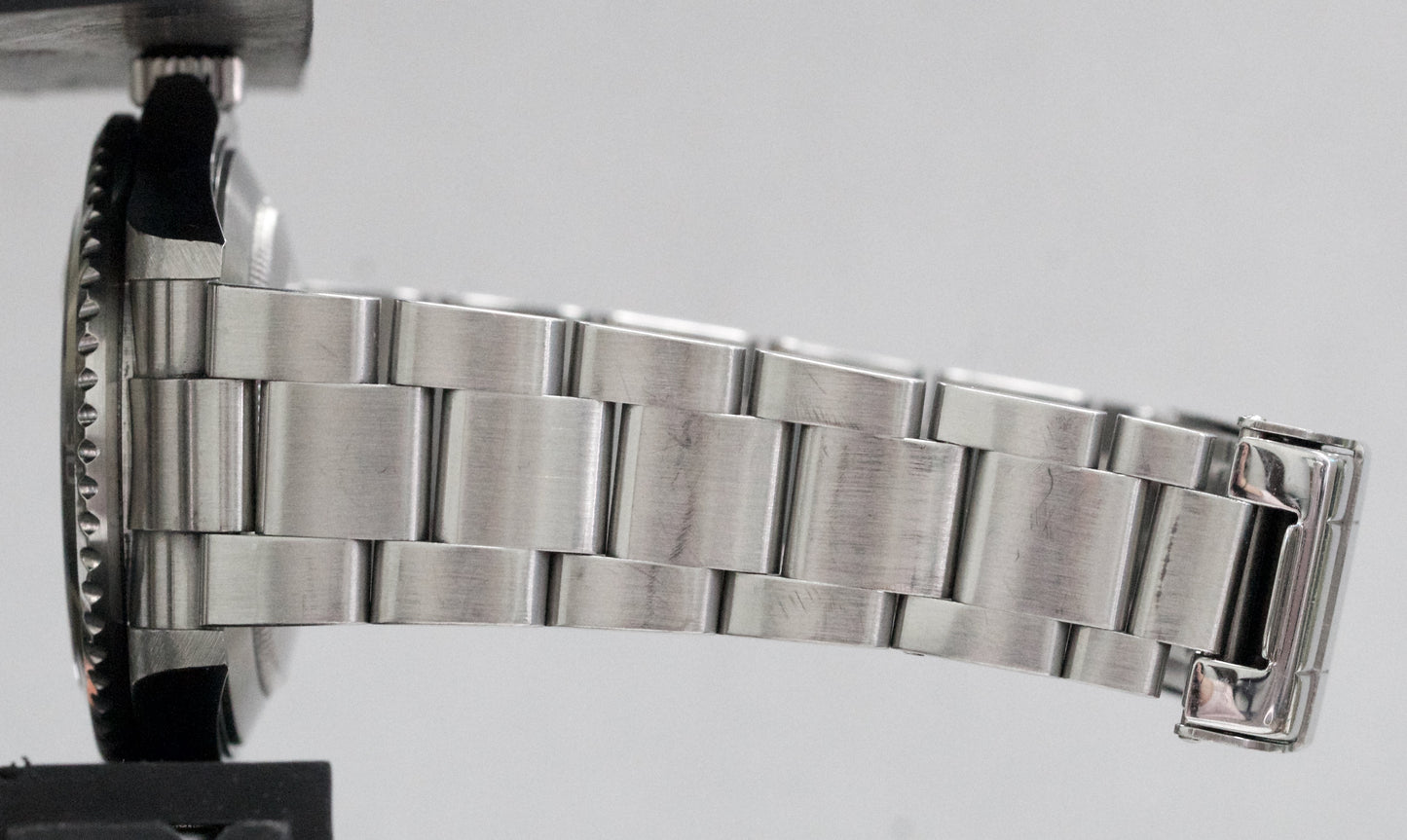 UNPOLISHED PAPERS Rolex Submariner Date REHAUT Black RANDOM SERIAL 16610 BOX