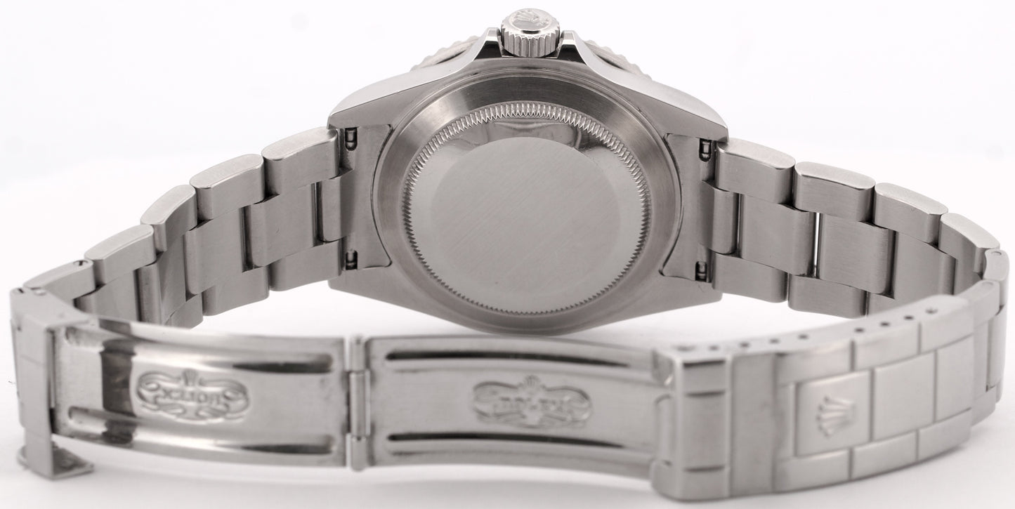 UNPOLISHED PAPERS Rolex Submariner Date REHAUT Black RANDOM SERIAL 16610 BOX