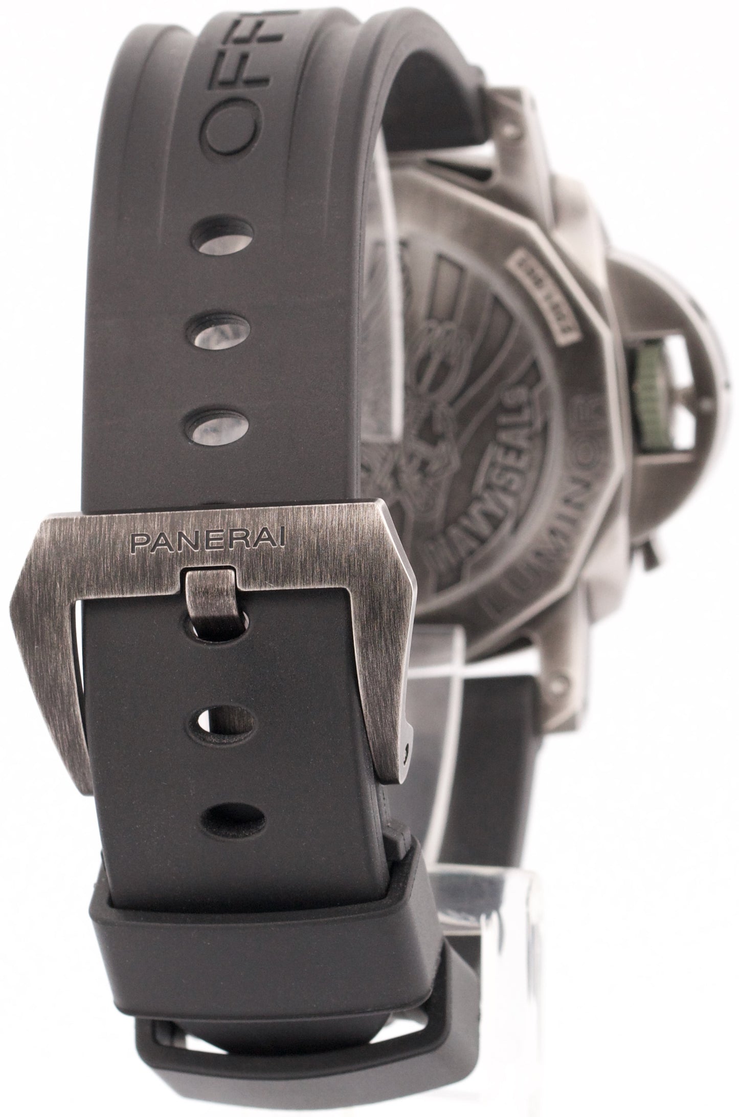 MINT 2023 PAPERS Panerai Luminor Navy Seals BRUNITO STEEL 44mm PAM01412 BOX