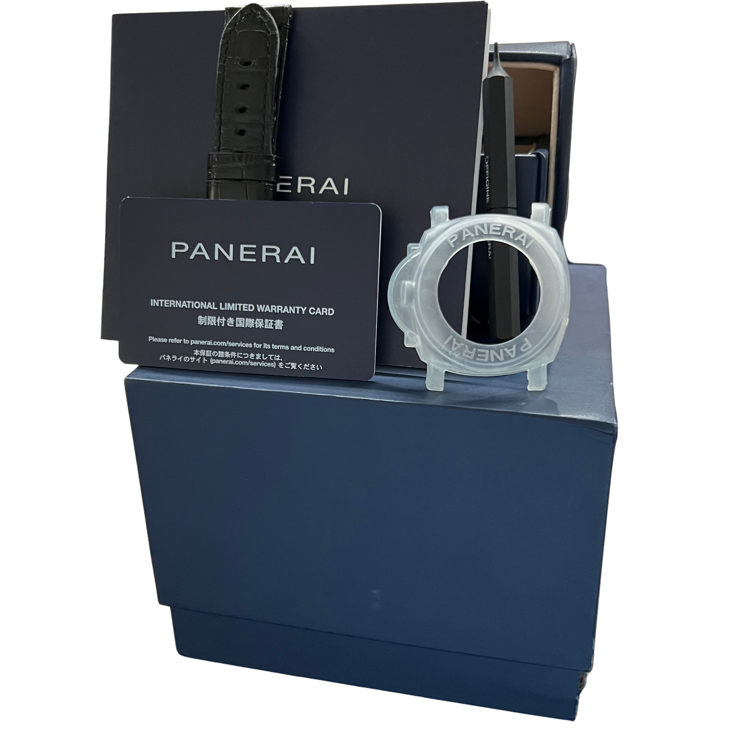 PAPERS Panerai Submersible Bianco WHITE 42mm Automatic Rubber PAM02223 BOX