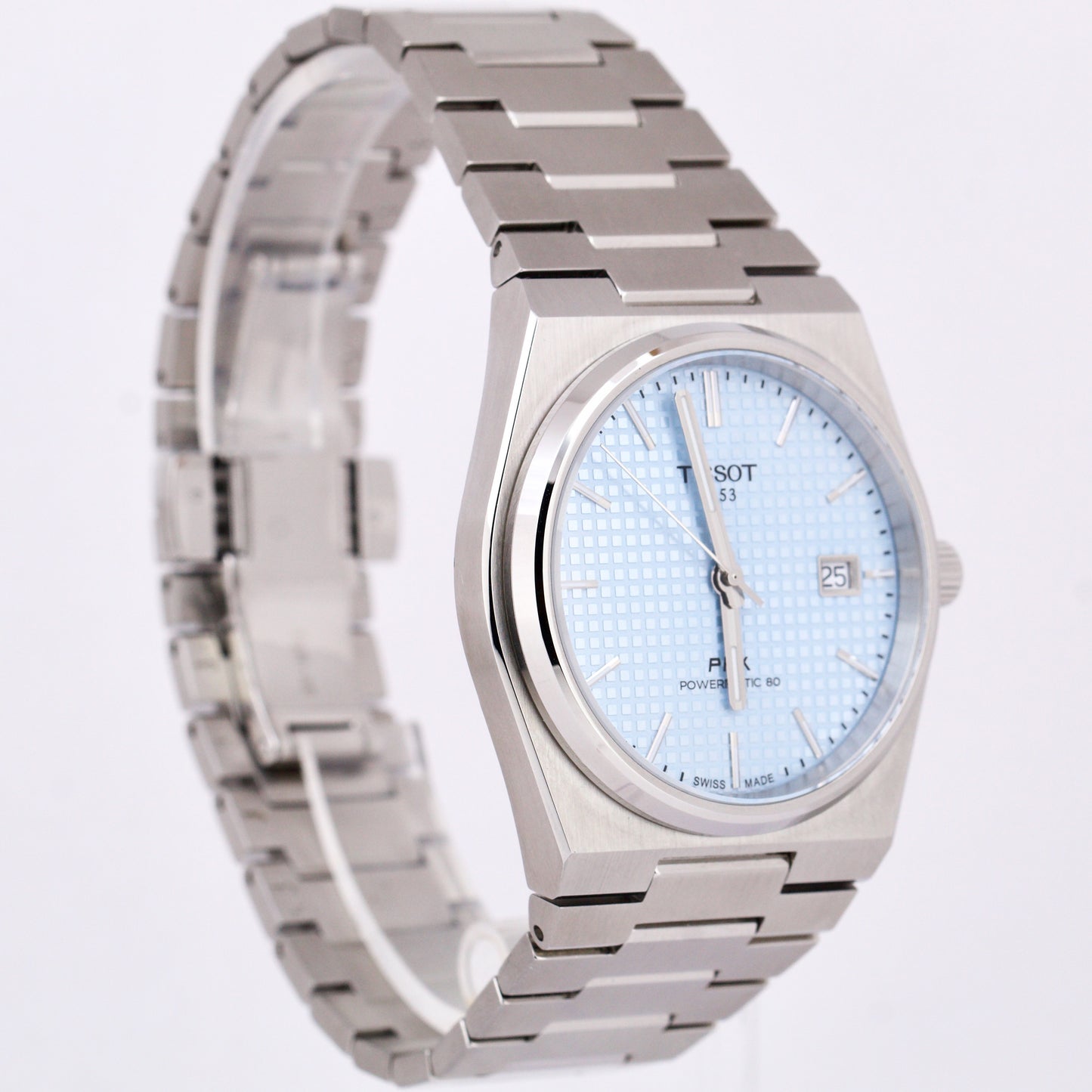 Tissot PRX Powermatic 90 Stainless Steel BLUE 40mm Automatic Date Watch T137407A