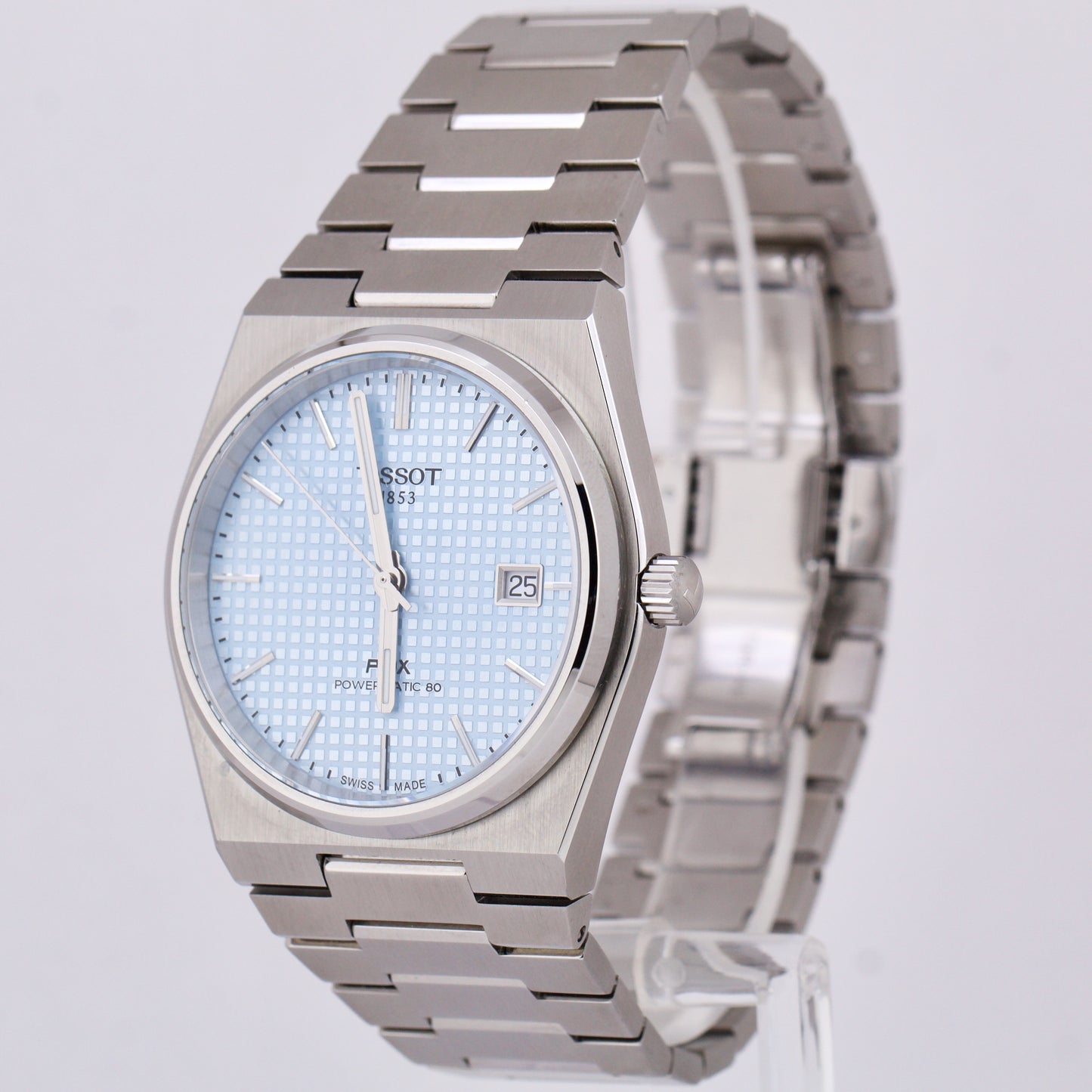 Tissot PRX Powermatic 90 Stainless Steel BLUE 40mm Automatic Date Watch T137407A