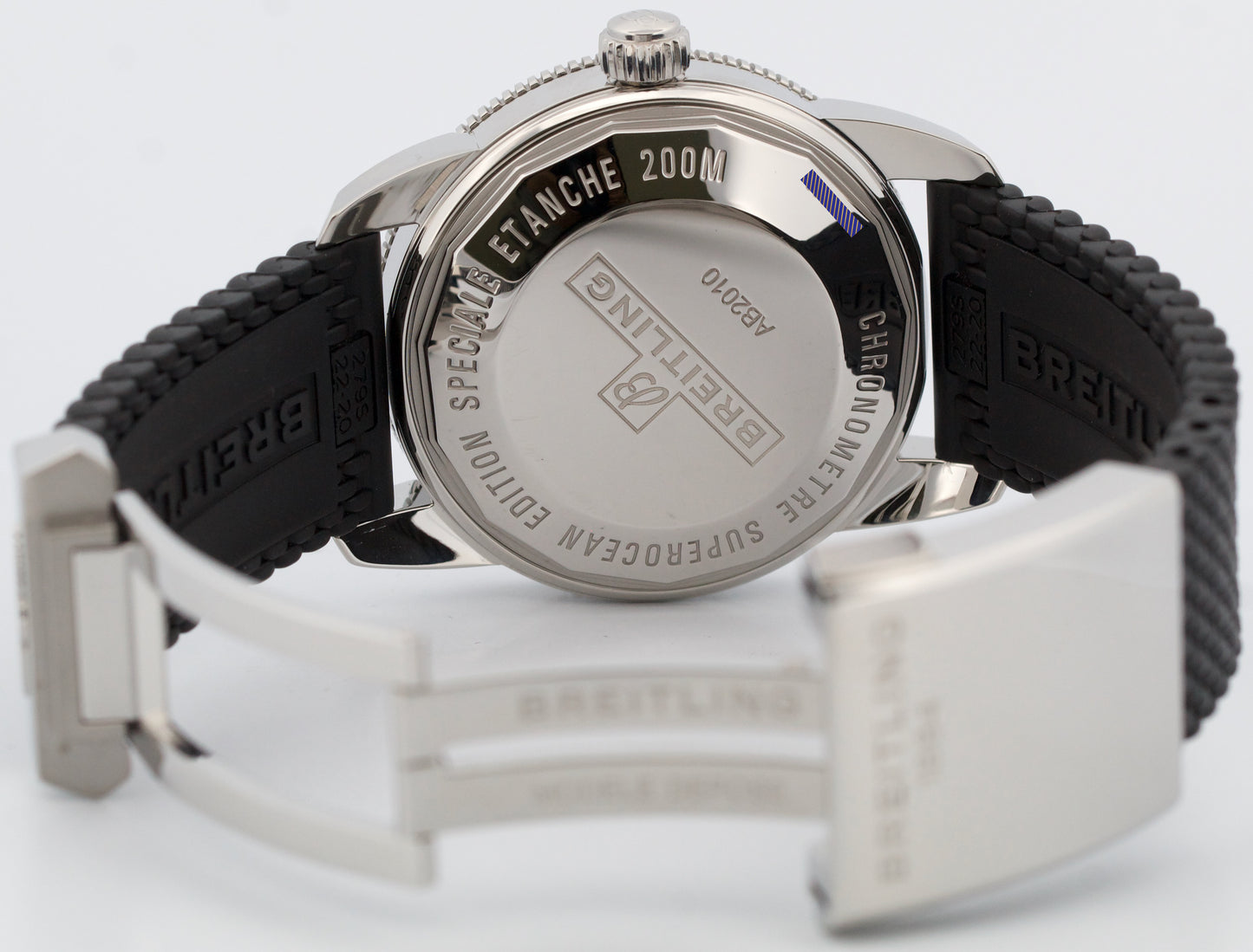 Breitling Superocean Heritage B20 BLACK Stainless Steel 42mm Watch AB2010 BOX