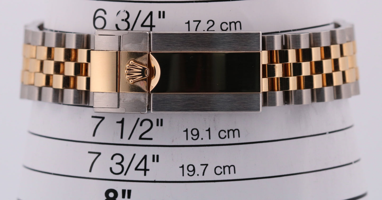 2025 PAPERS Rolex GMT-Master II BLACK 18K Gold JUBILEE Steel 126713 GRNR BOX