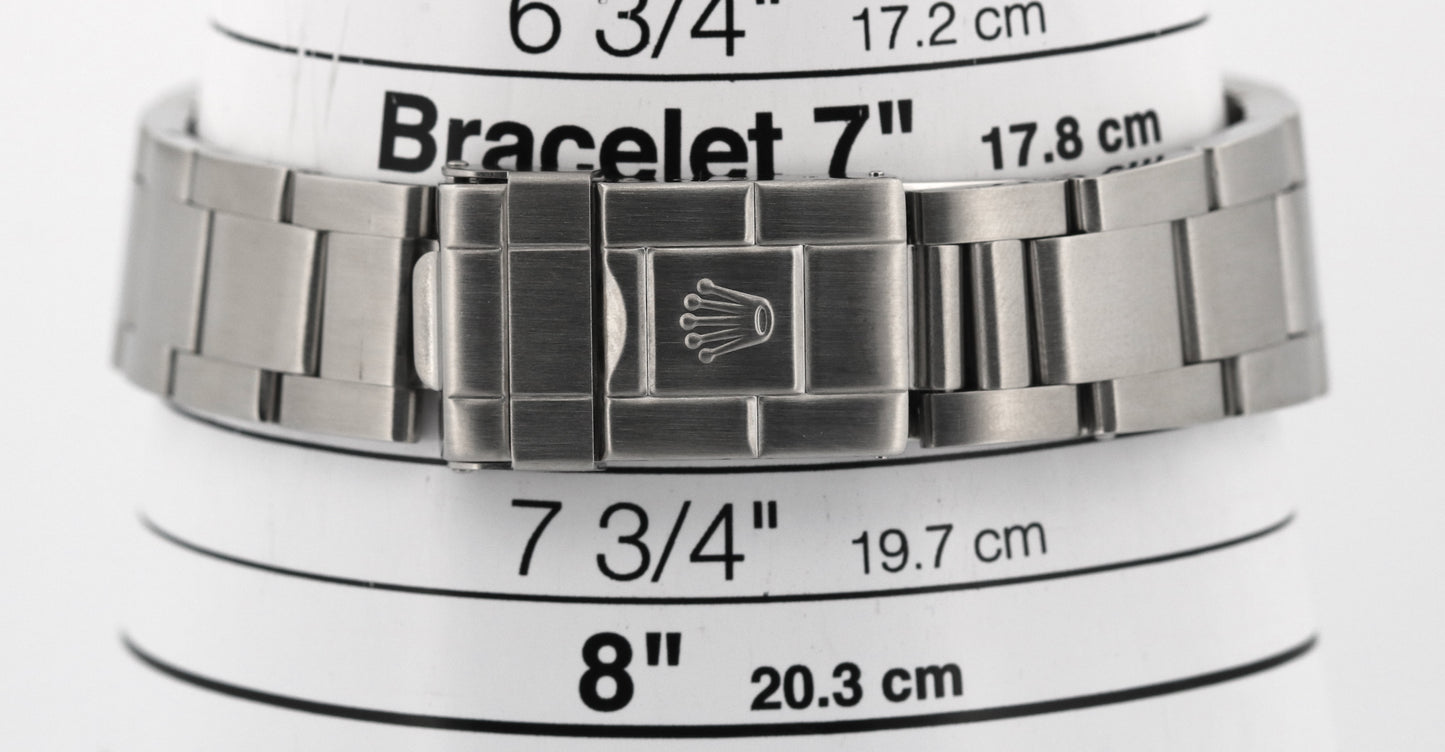 PAPERS Rolex GMT-Master II PEPSI Red Blue Steel RSC Oyster NO-HOLES 16710 BOX