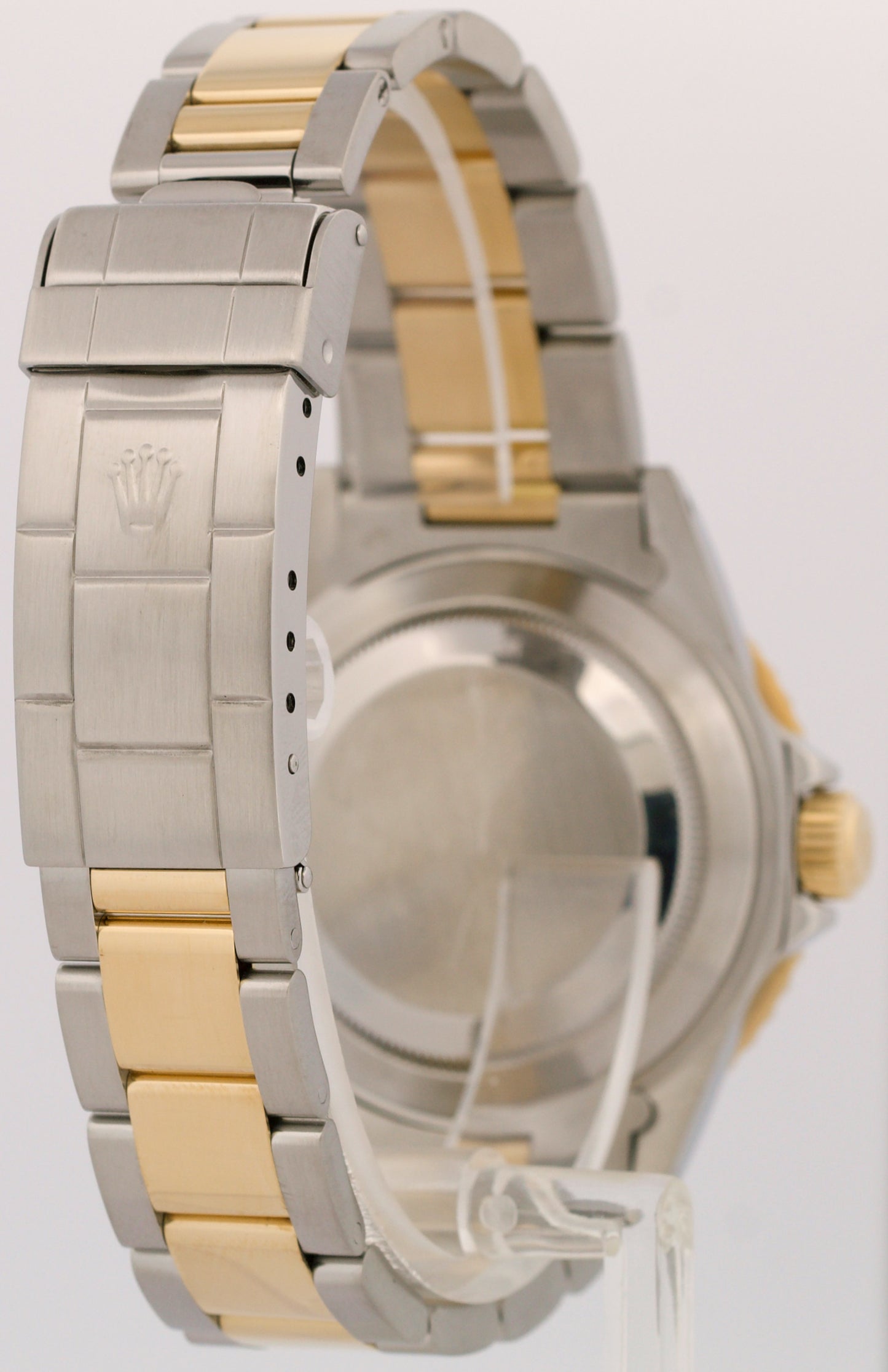 PAPERS Rolex Submariner Date Black SWISS ONLY 40mm Stainless 18K Gold 16613 BOX