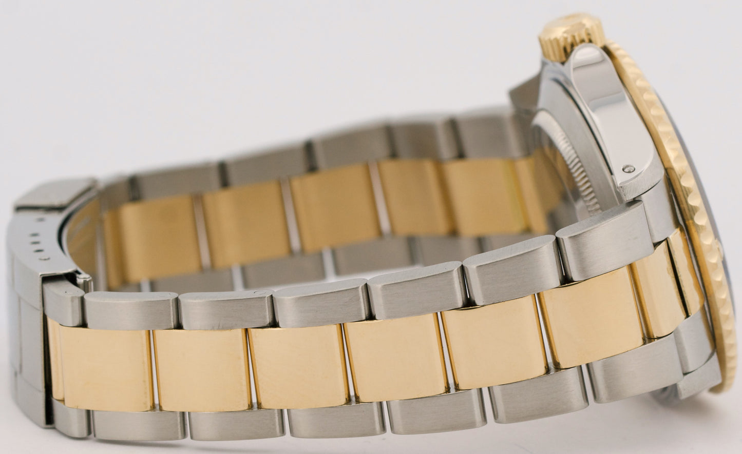 PAPERS Rolex Submariner Date Black SWISS ONLY 40mm Stainless 18K Gold 16613 BOX