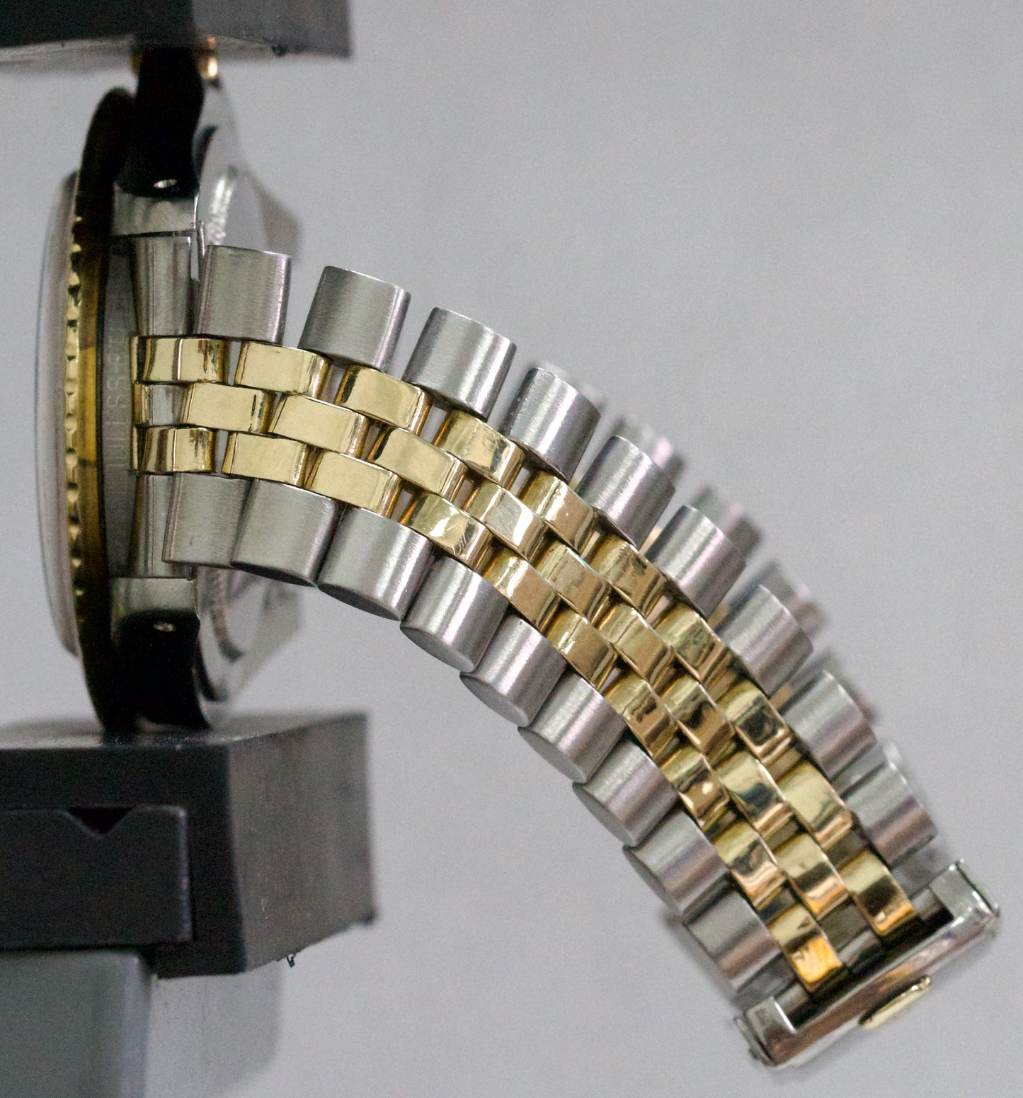 VINTAGE 1971 Rolex GMT-Master BROWN 18K Gold Steel ROOT BEER Jubilee 40mm 1675