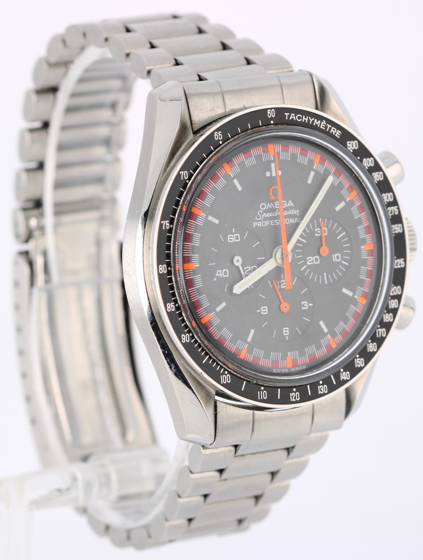 Omega Speedmaster Moonwatch Steel Japanese Racing Gray 42mm 3570.40.00 Watch