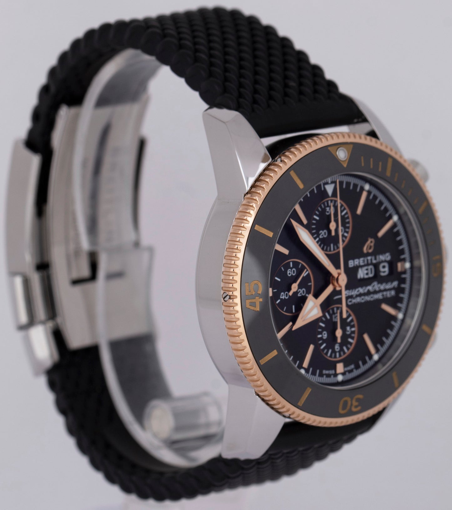 MINT PAPERS Breitling Superocean 44 Heritage Chronograph Two-Tone U13313 BOX
