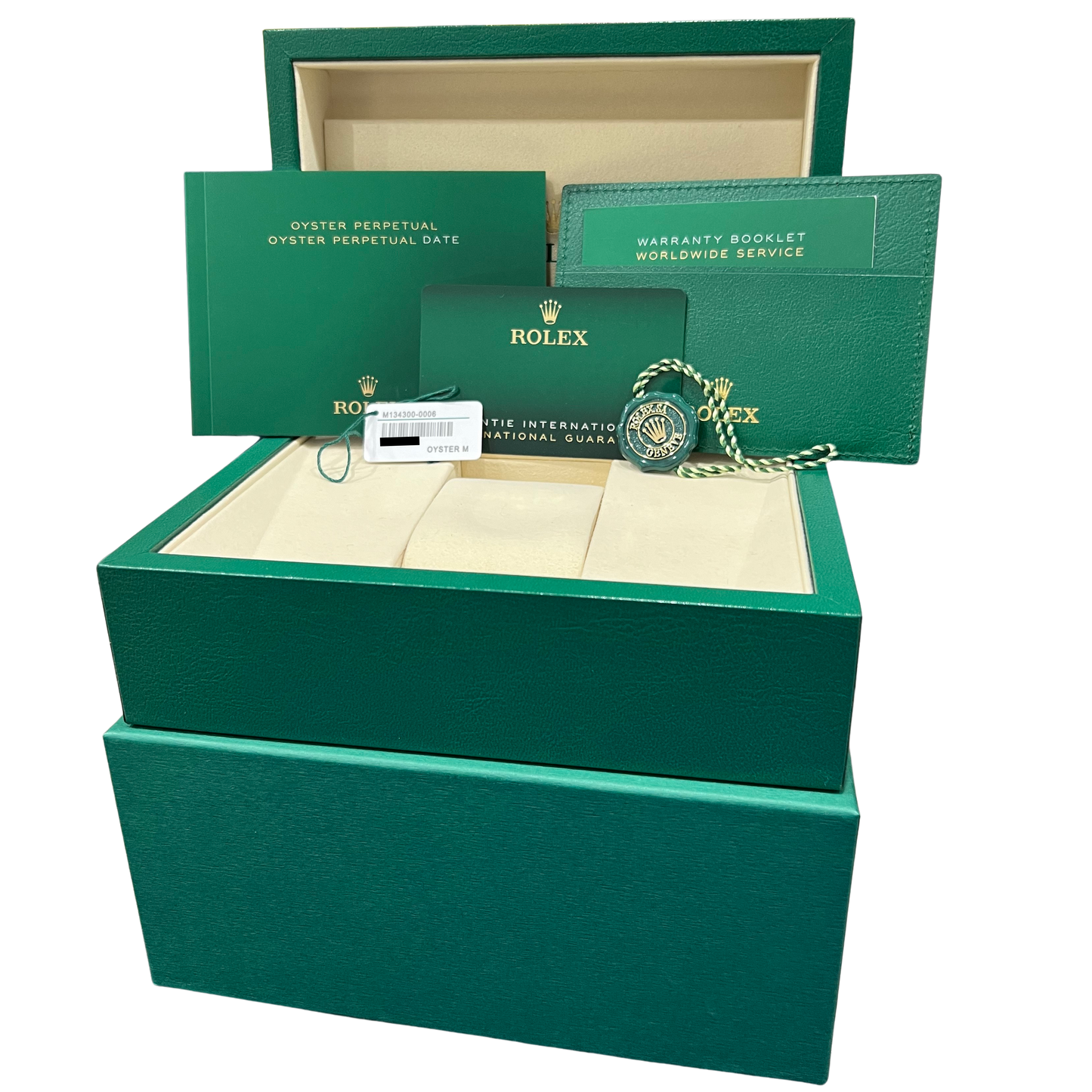 NEW OCT 2025 Rolex Oyster Perpetual 41 PISTACHIO GREEN Steel 41mm 134300 BOX