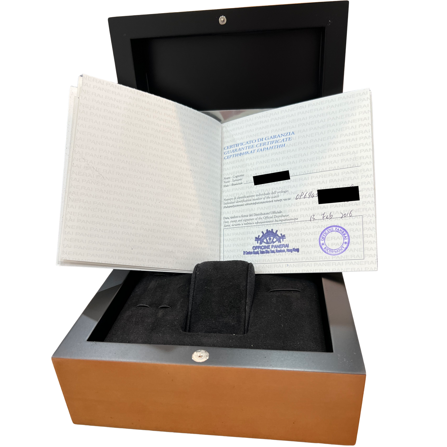 PAPERS Panerai Radiomir 1940 PAM 514 Stainless Steel 47mm Watch PAM00514 BOX
