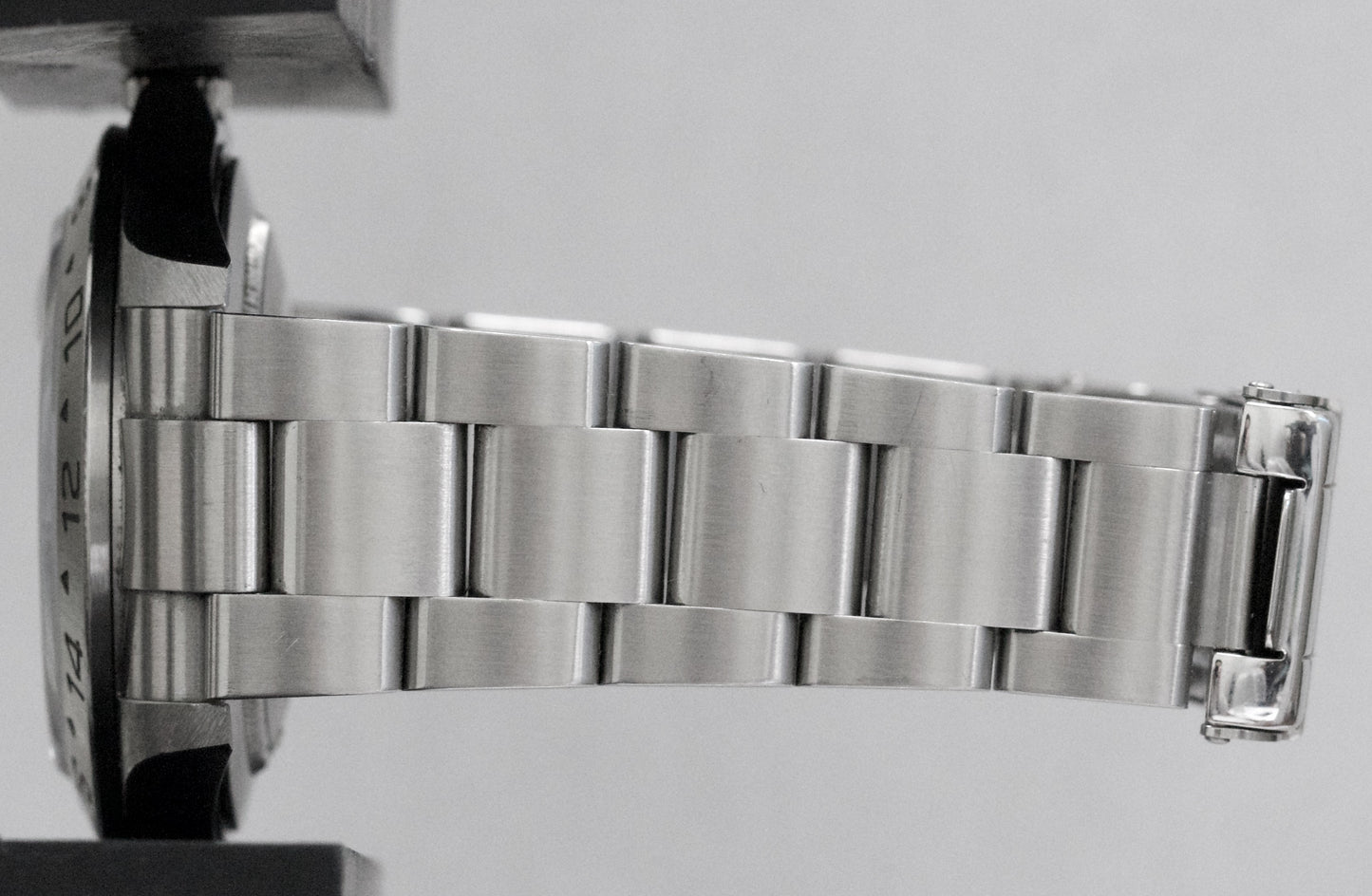 UNPOLISHED Rolex Explorer II 40mm WHITE 3168 Steel No-Holes REHAUT 16570 Watch