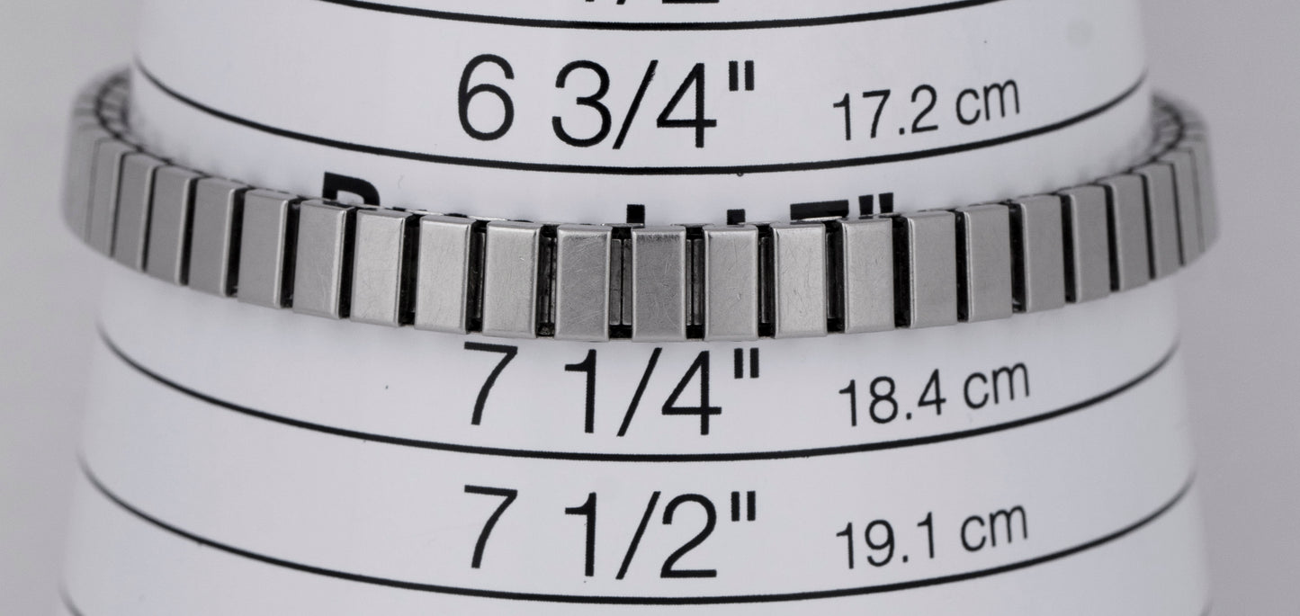 Ladies Rolex Cocktail Stainless Steel 17mm Silver Mechanical Hand-Winding Watch