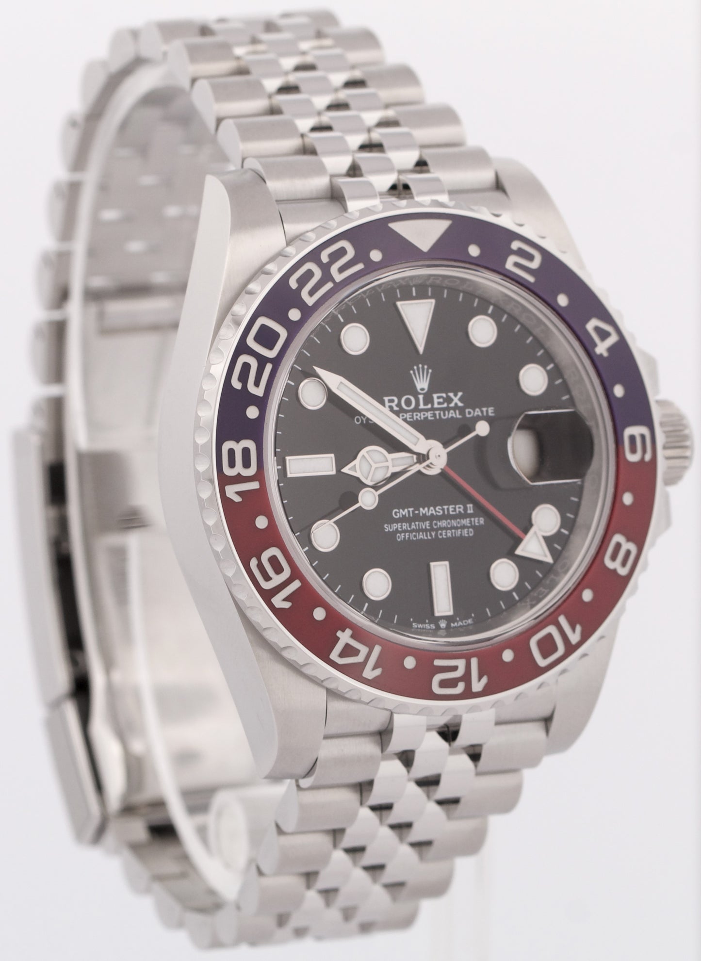 NEW 2024 PAPERS Rolex GMT-Master II 126710 BLRO PEPSI Red JUBILEE Blue 40mm BOX