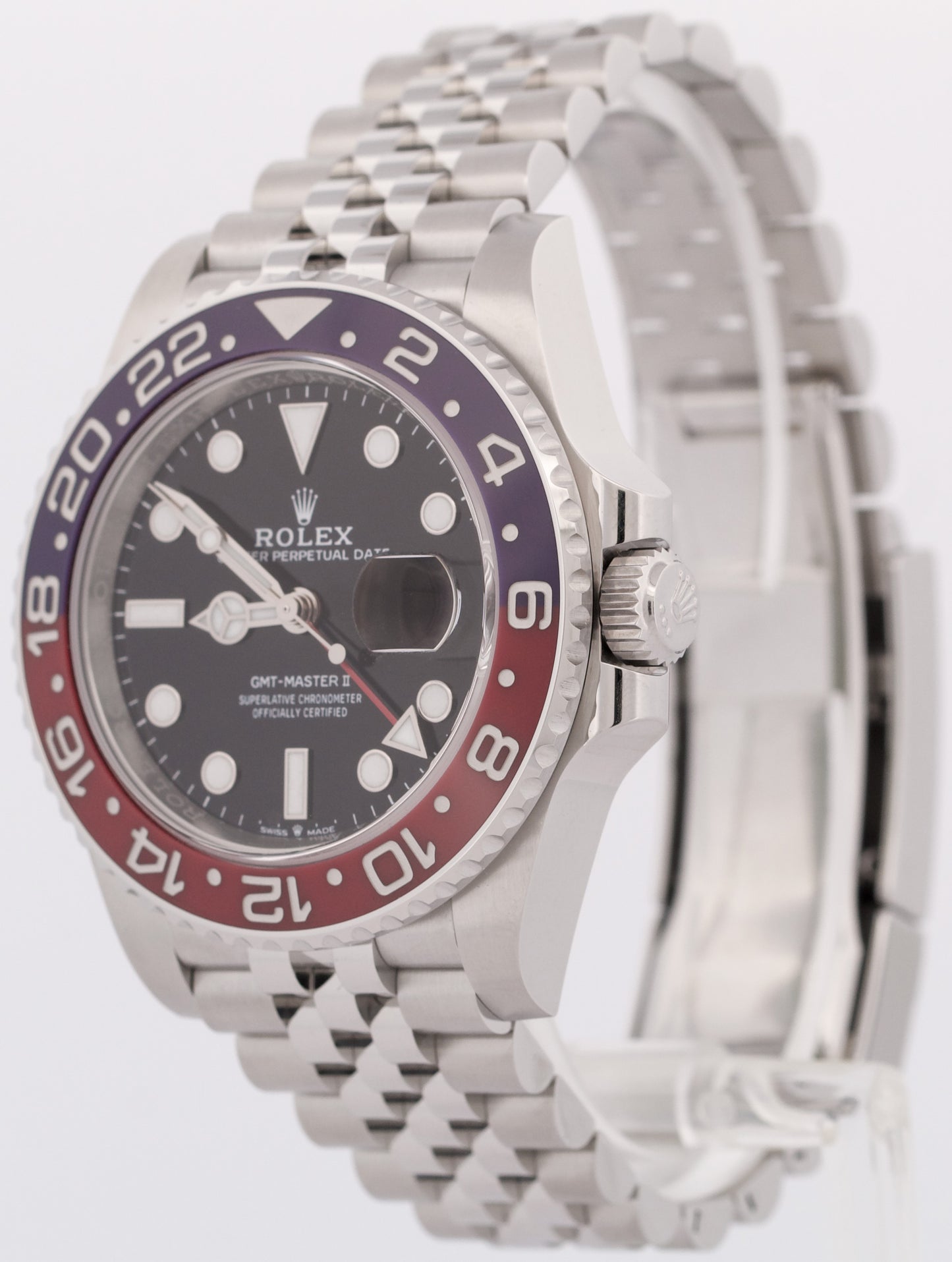 NEW 2024 PAPERS Rolex GMT-Master II 126710 BLRO PEPSI Red JUBILEE Blue 40mm BOX