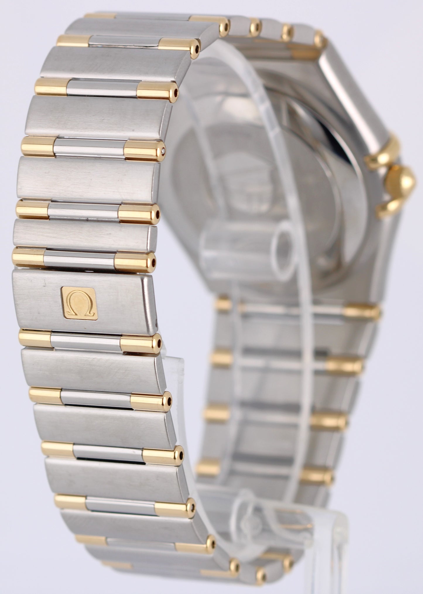Omega Constellation Two-Tone 18k Yellow Gold Steel Silver 35.5mm 1202.30 Watch