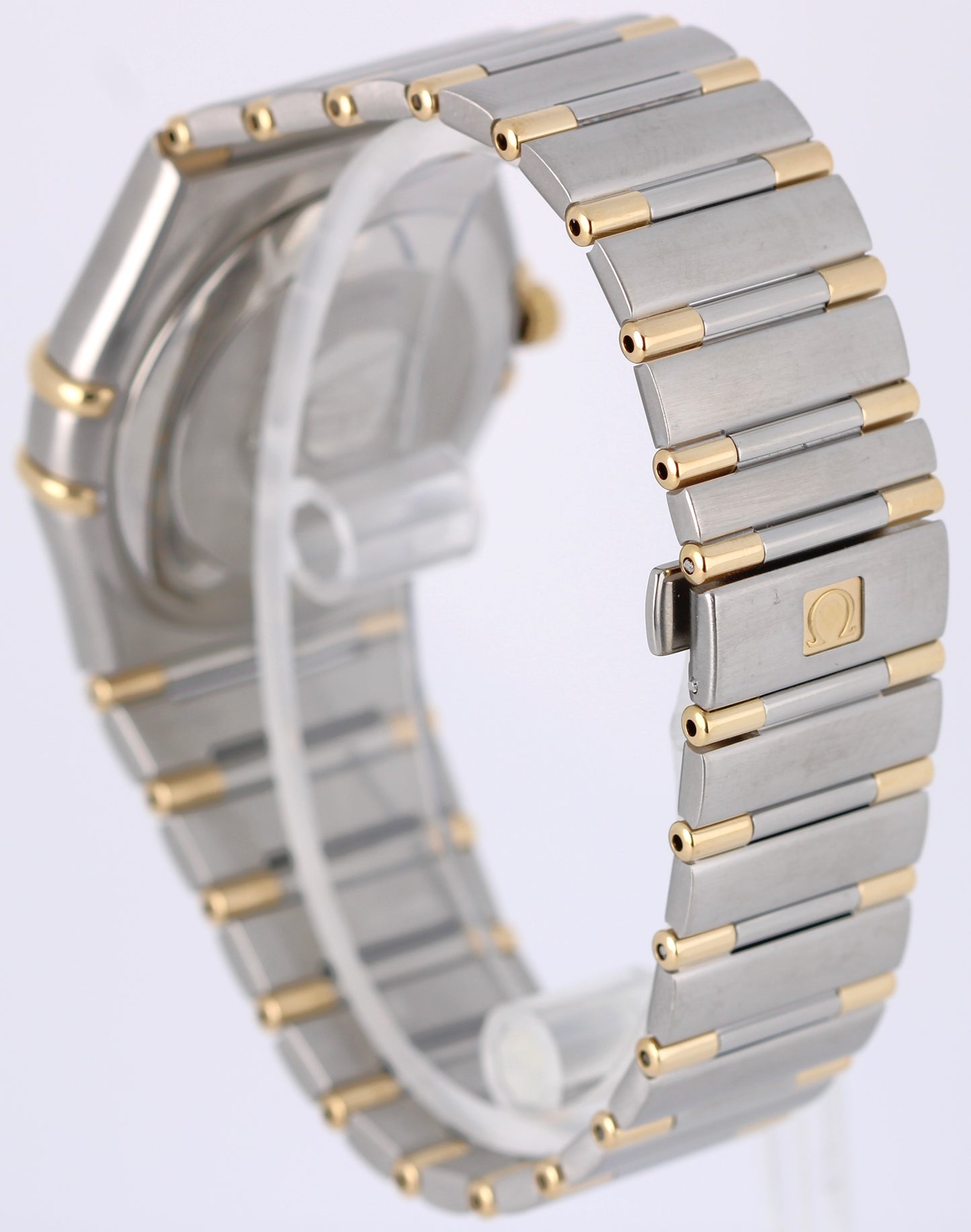 Omega Constellation Two-Tone 18k Yellow Gold Steel Silver 35.5mm 1202.30 Watch