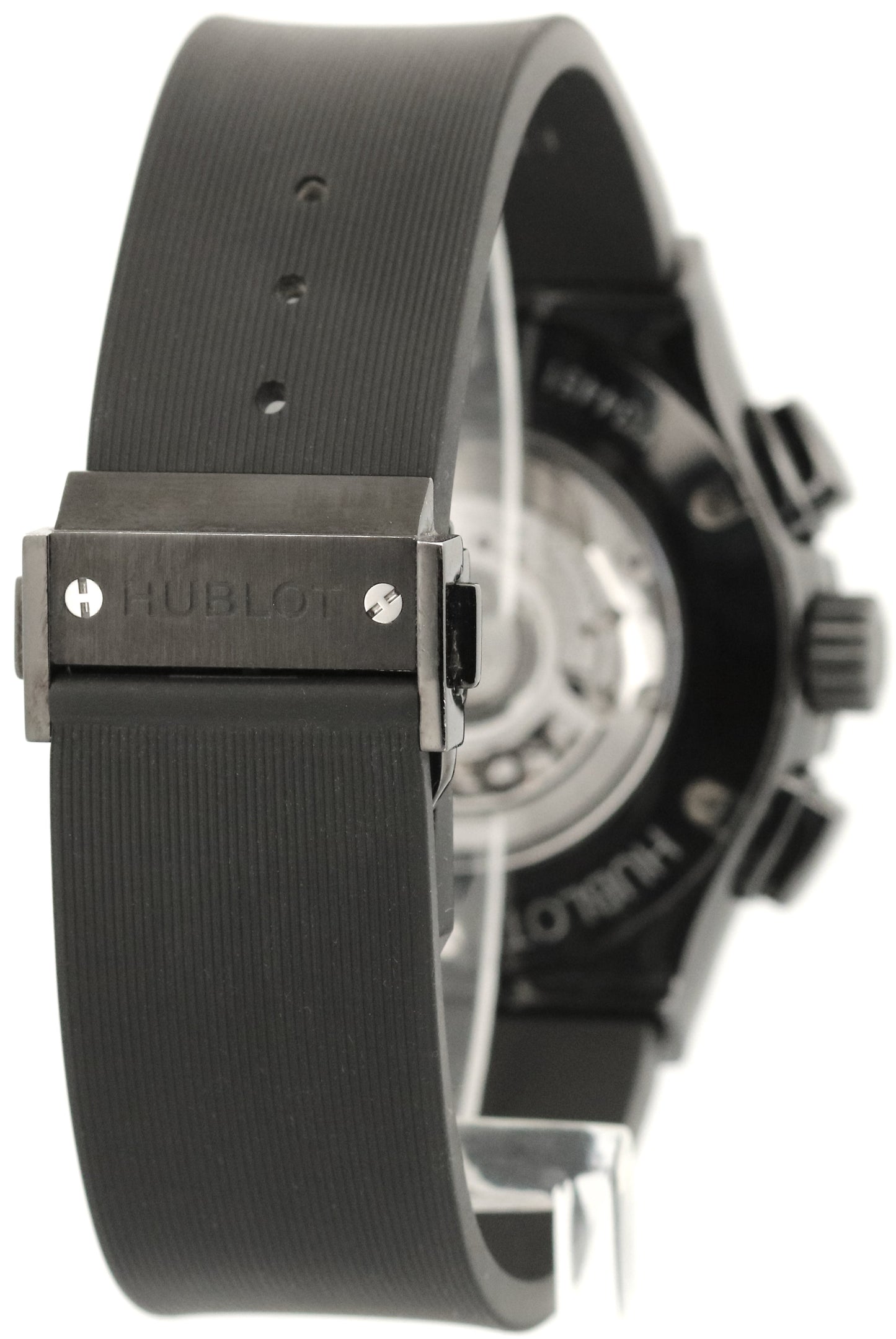 PAPERS Hublot Classic Fusion BLACK CERAMIC Rubber 45mm 521.CM.1770.RX BOX