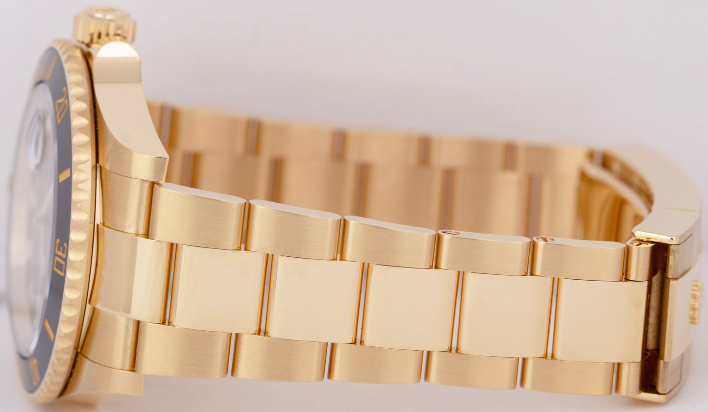 MINT 2021 PAPERS Rolex Submariner Date 41 18K Yellow Gold Watch 126618 LN BOX