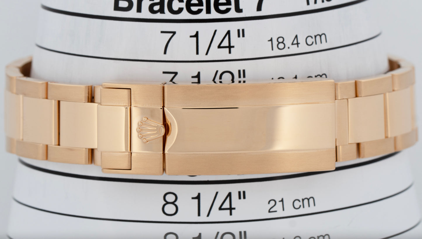 MINT Rolex Submariner Date 40mm Ceramic 18K Yellow Gold Blue Watch 116618 LB